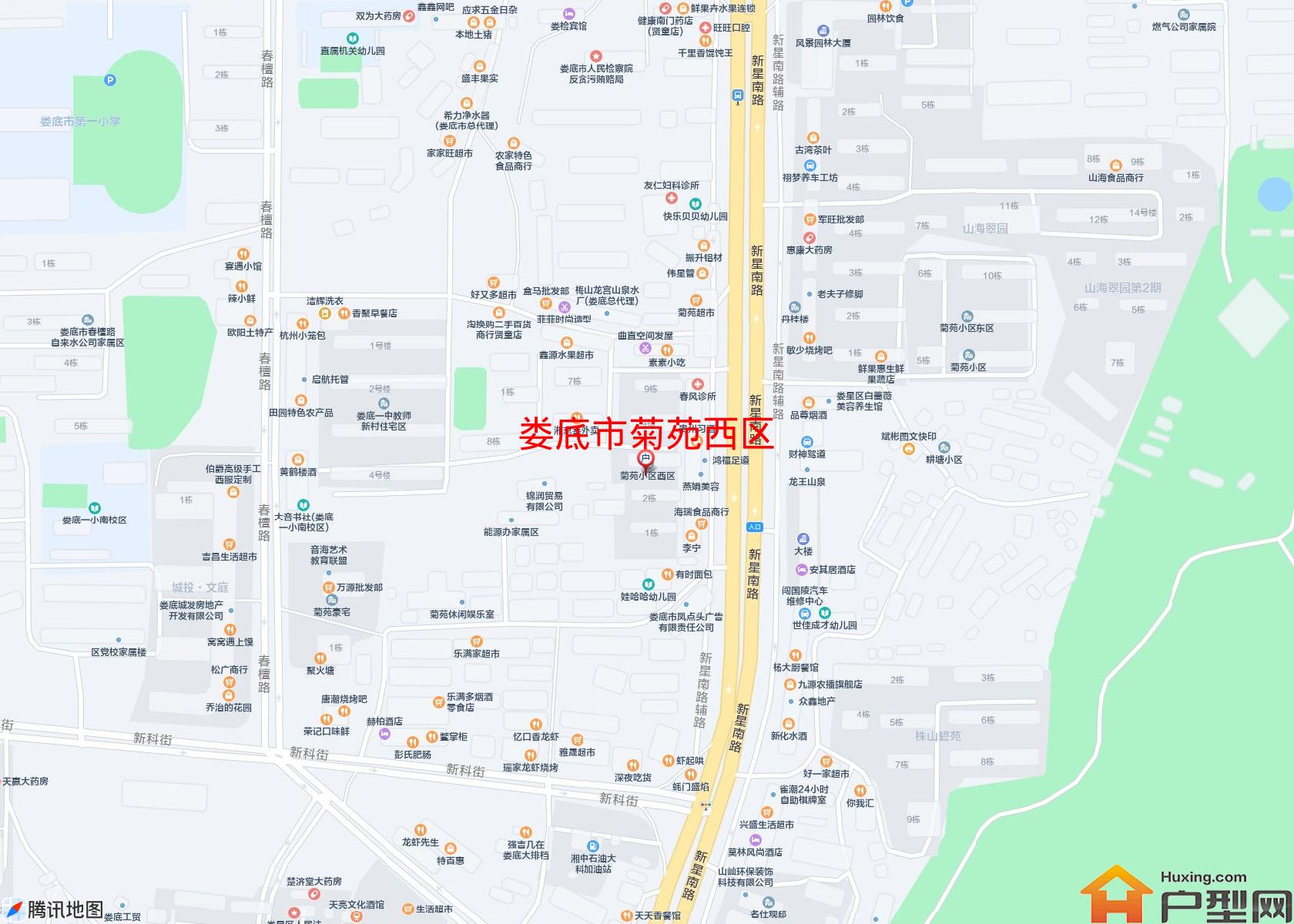 菊苑西区小区 - 户型网