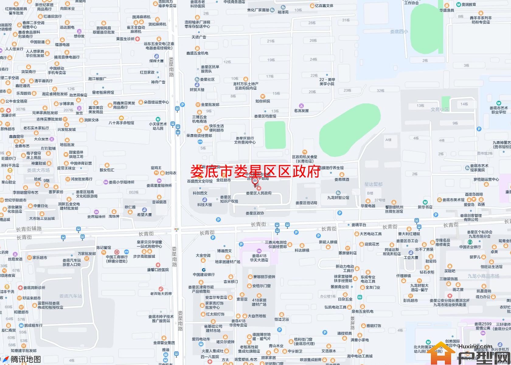 娄星区区政府小区 - 户型网
