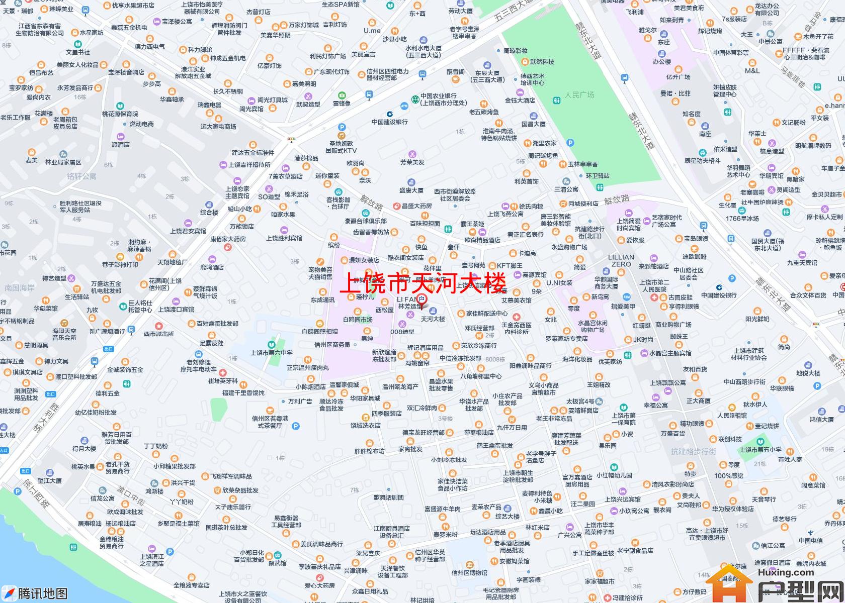 天河大楼小区 - 户型网