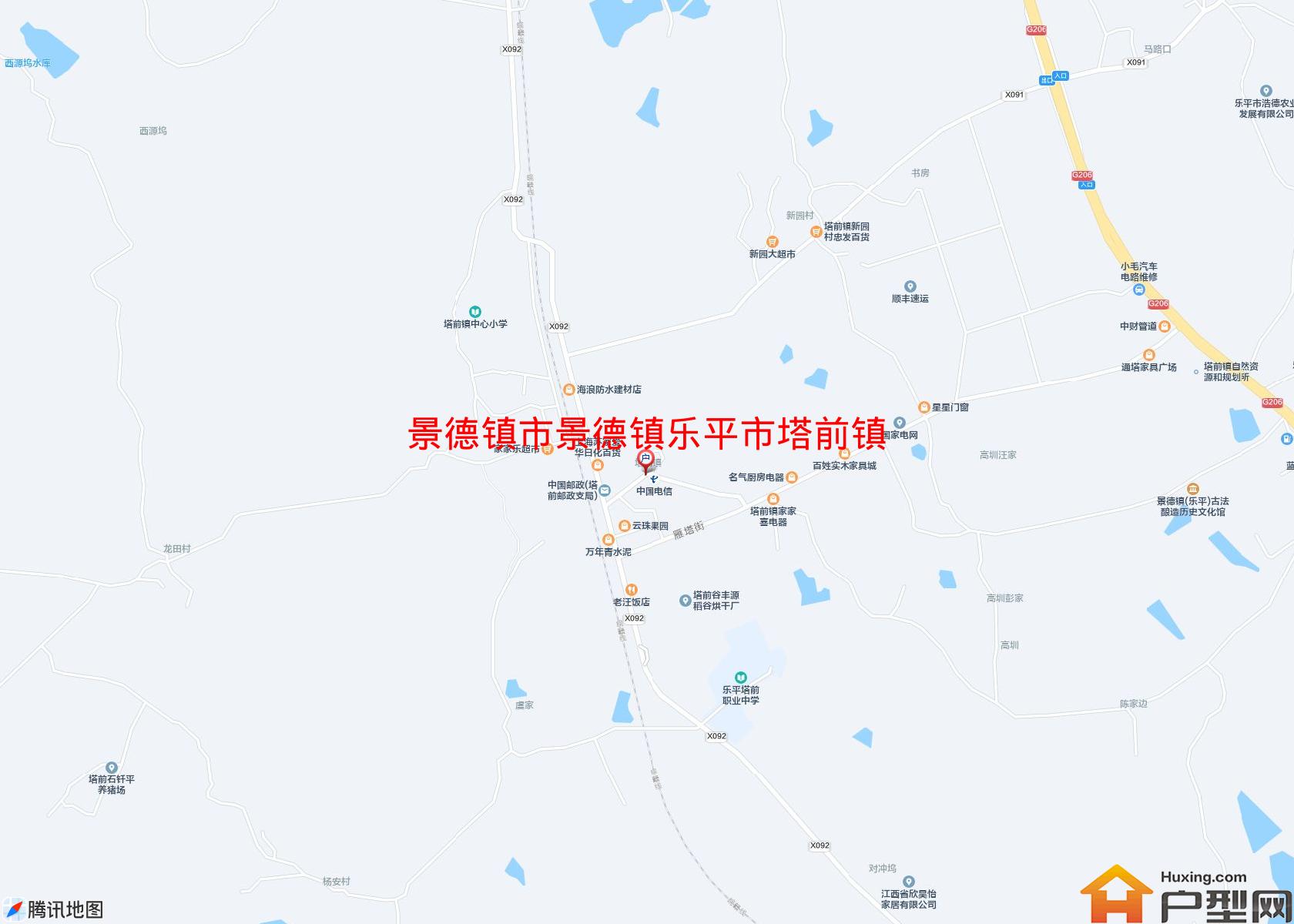 景德镇乐平市塔前镇小区 - 户型网