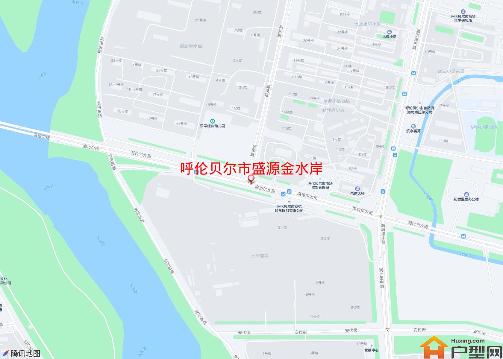 盛源金水岸小区 - 户型网