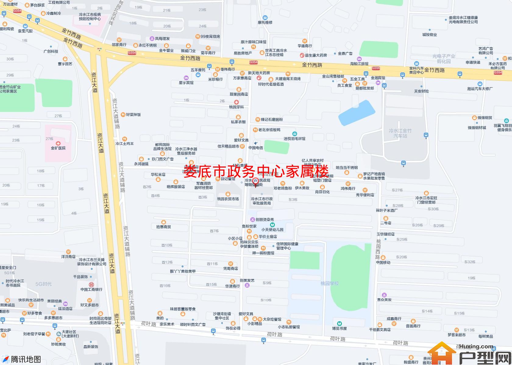 政务中心家属楼小区 - 户型网