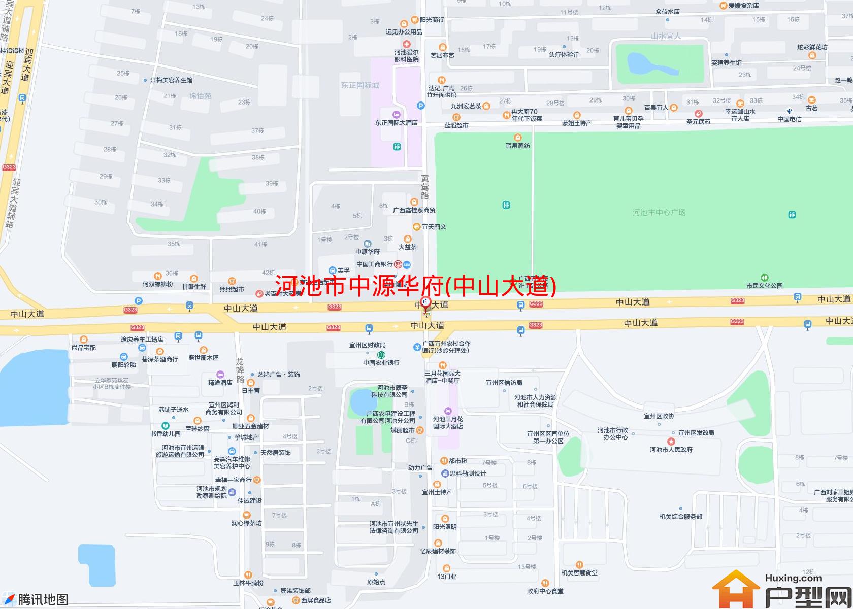 中源华府(中山大道)小区 - 户型网