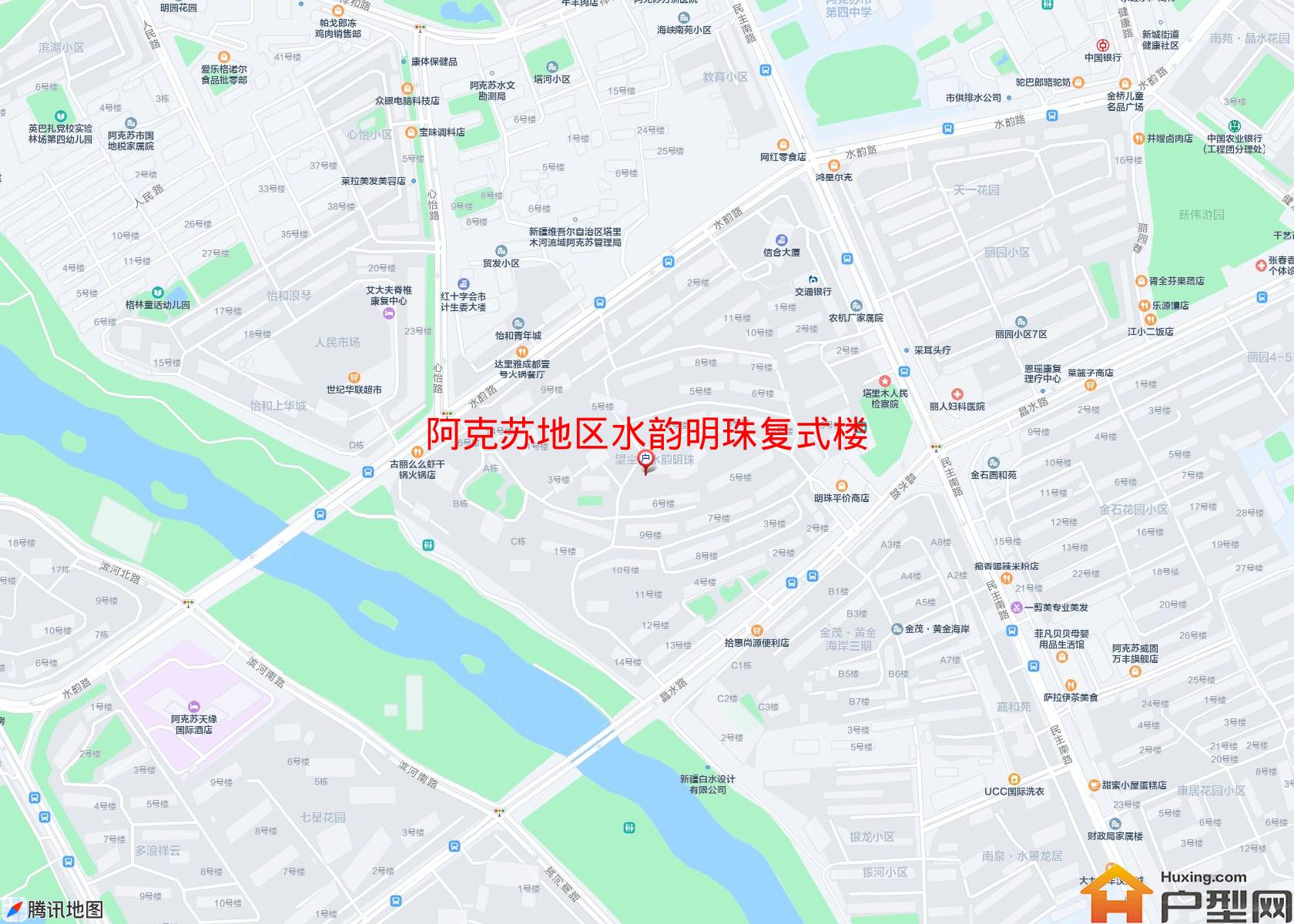 水韵明珠复式楼小区 - 户型网