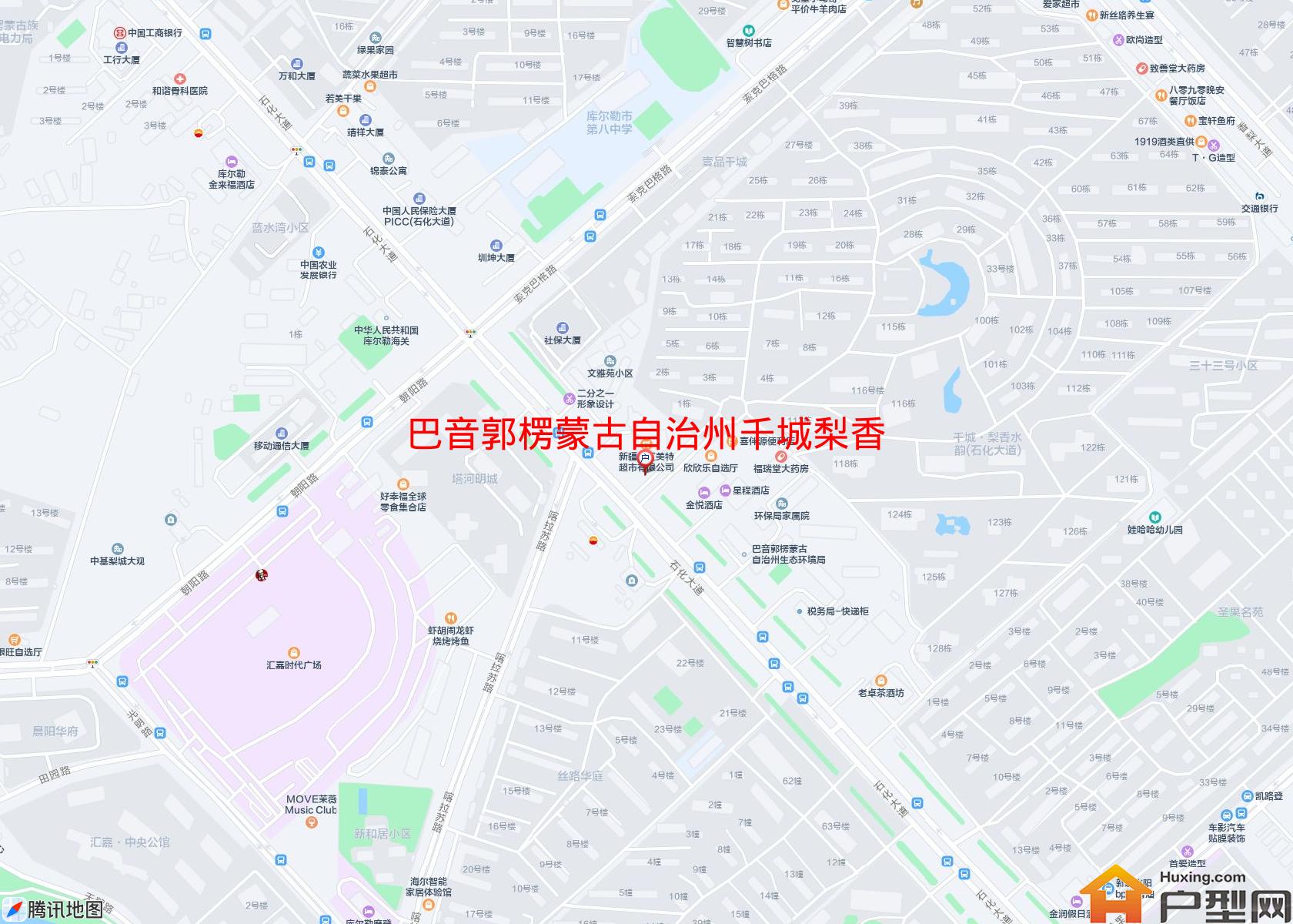 千城梨香水韵(石化大道58号)小区 - 户型网