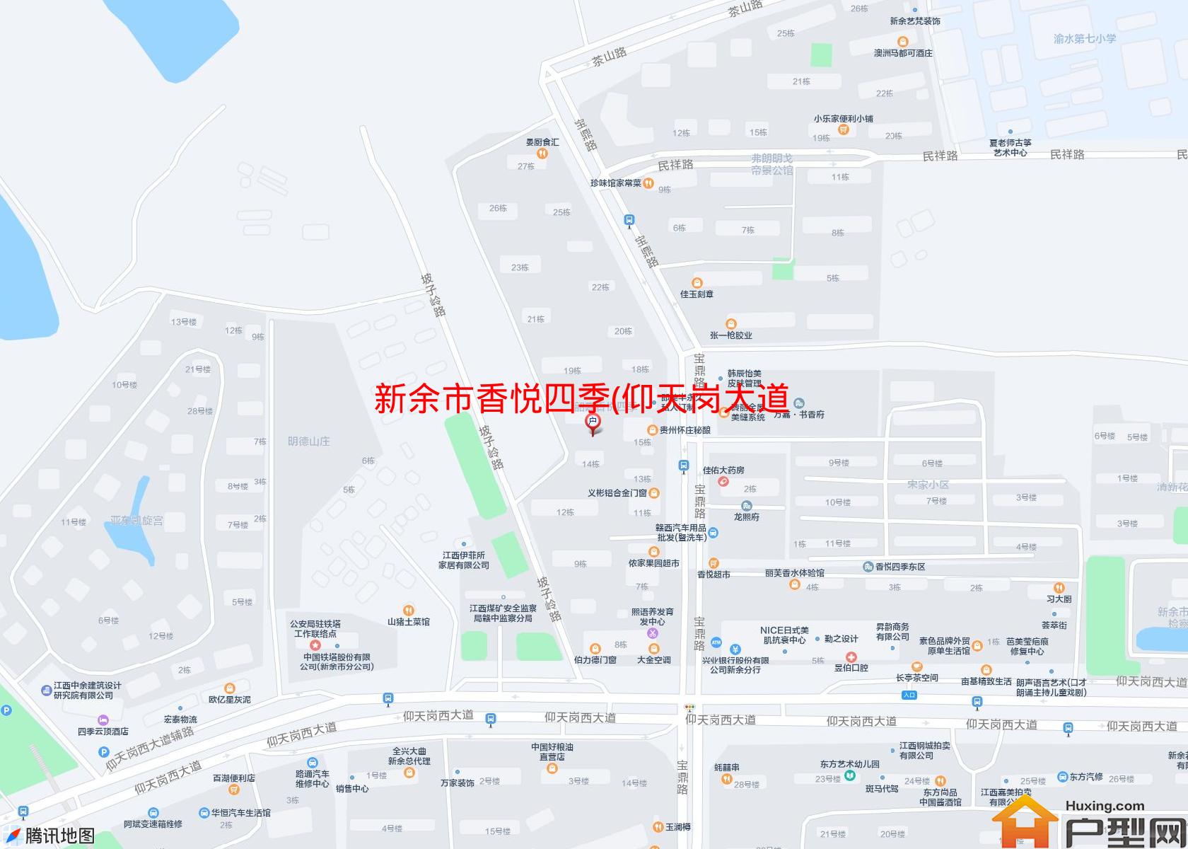 香悦四季(仰天岗大道93号)小区 - 户型网