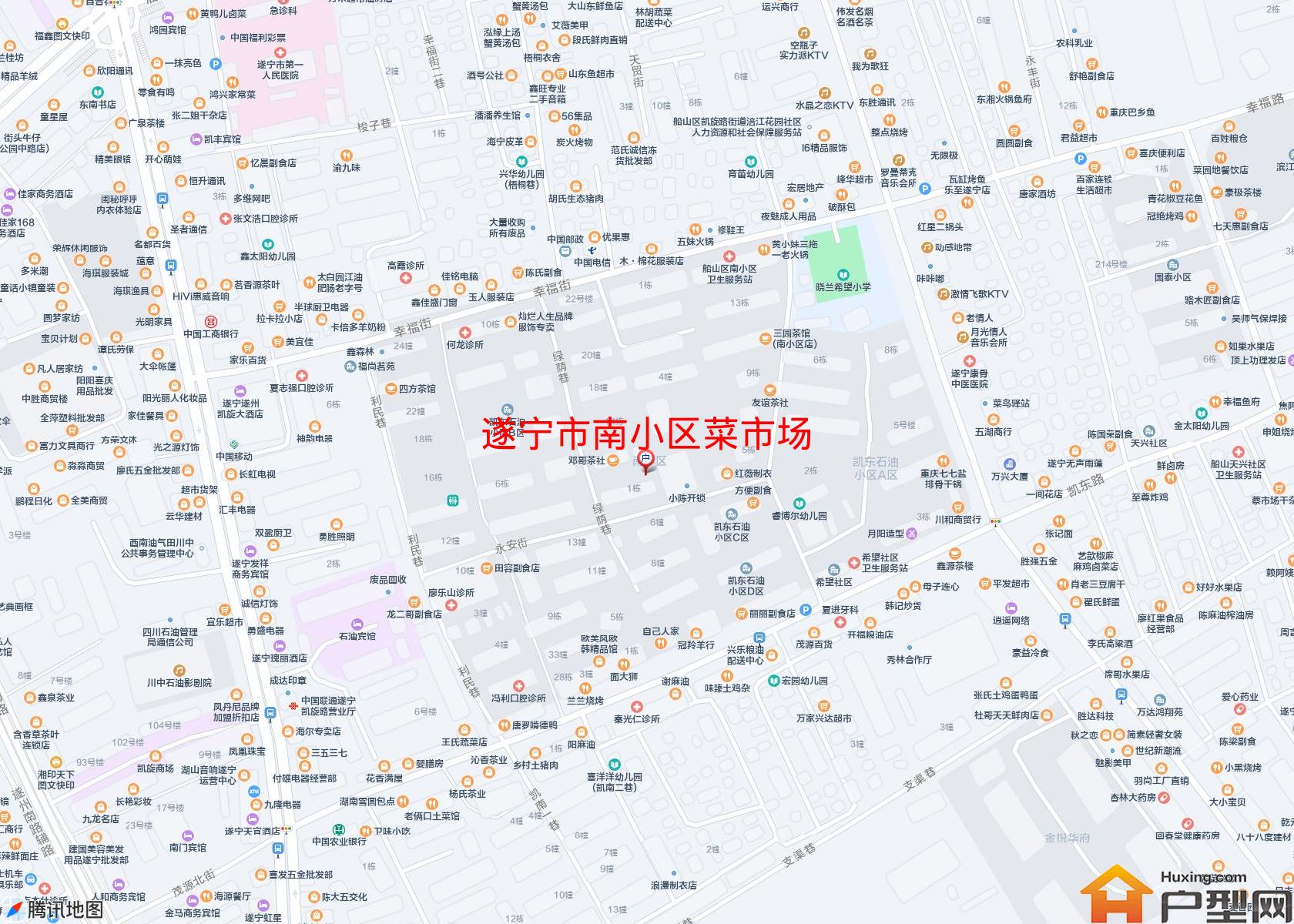 南小区菜市场小区 - 户型网