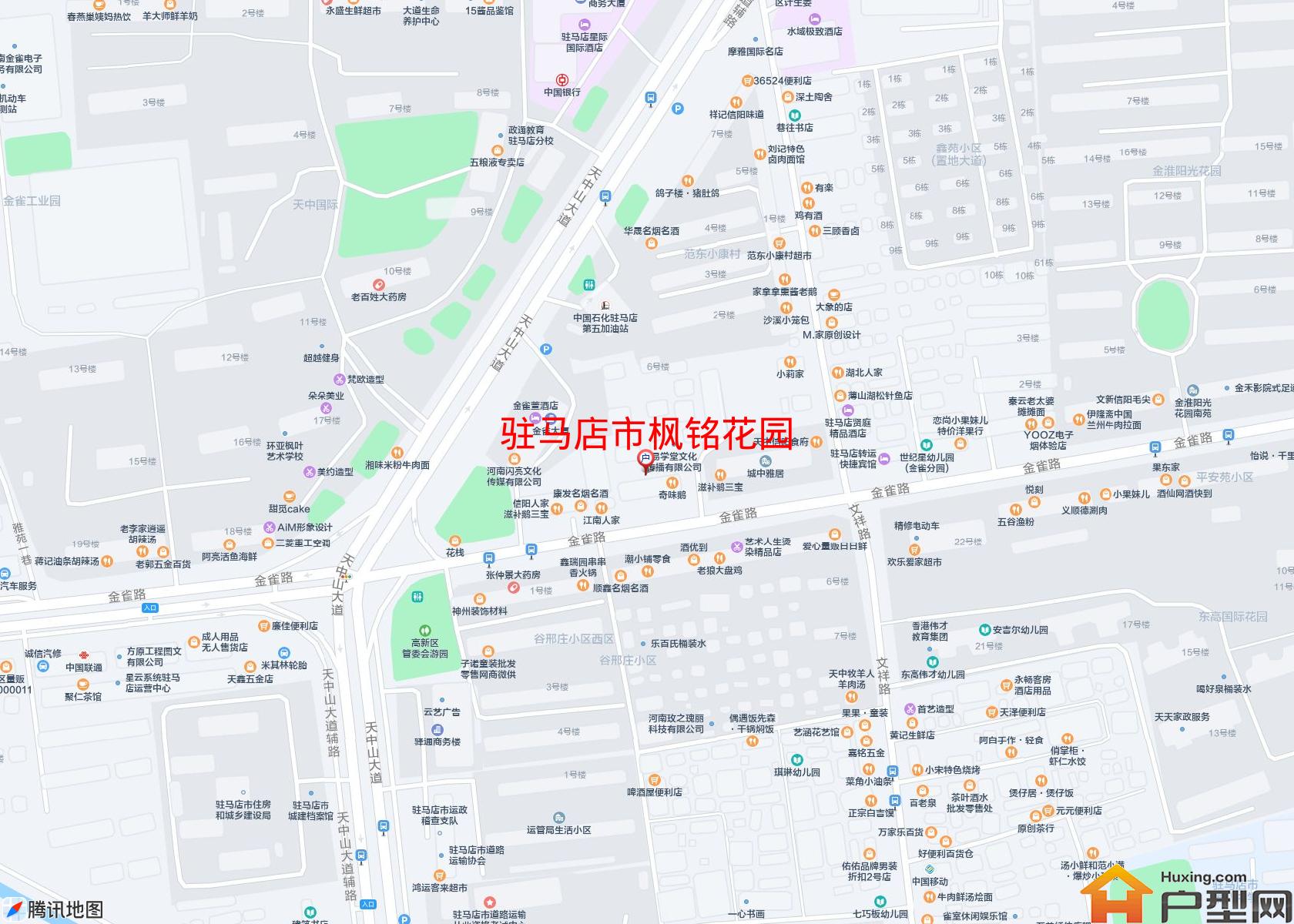 枫铭花园小区 - 户型网