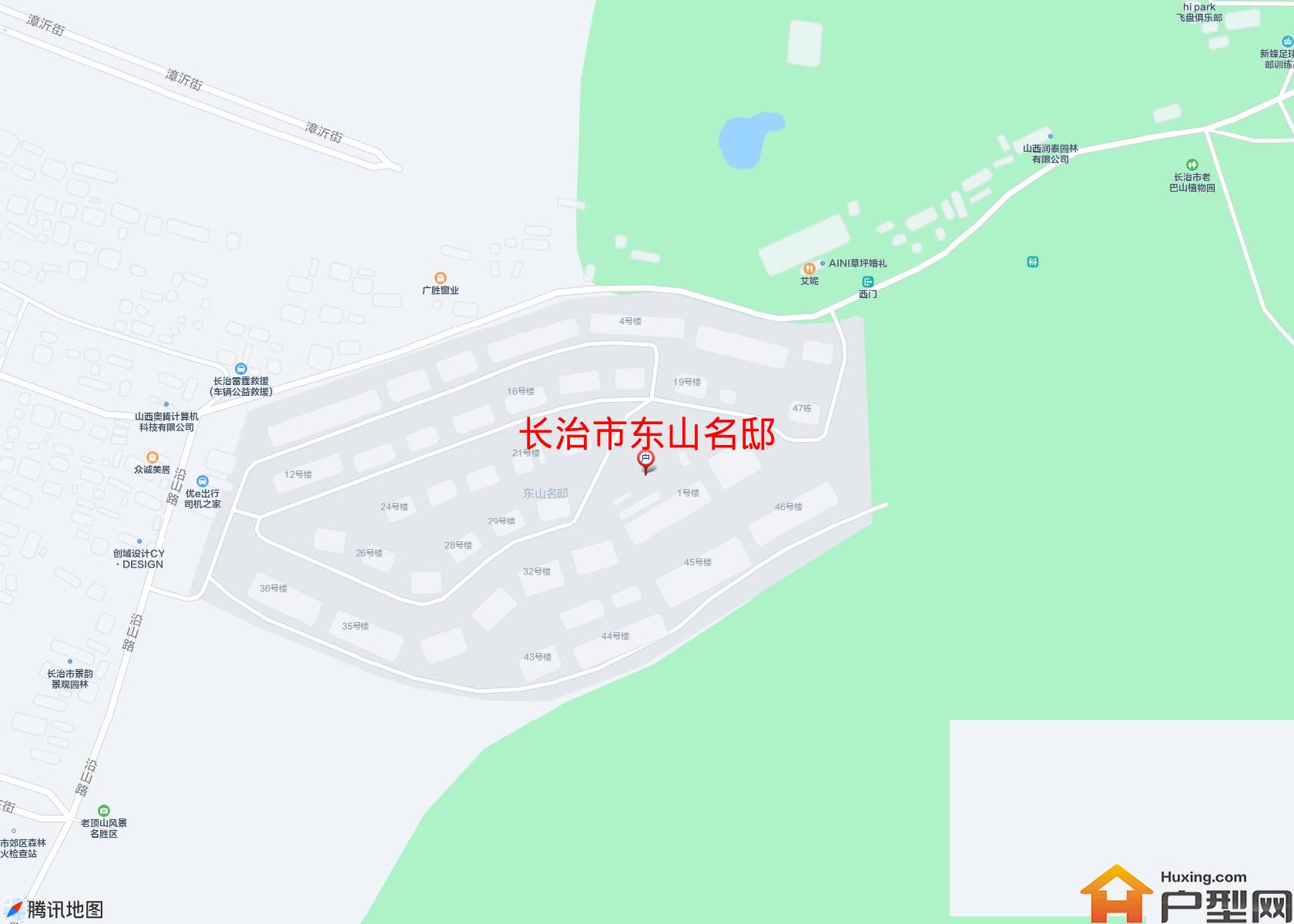 东山名邸小区 - 户型网