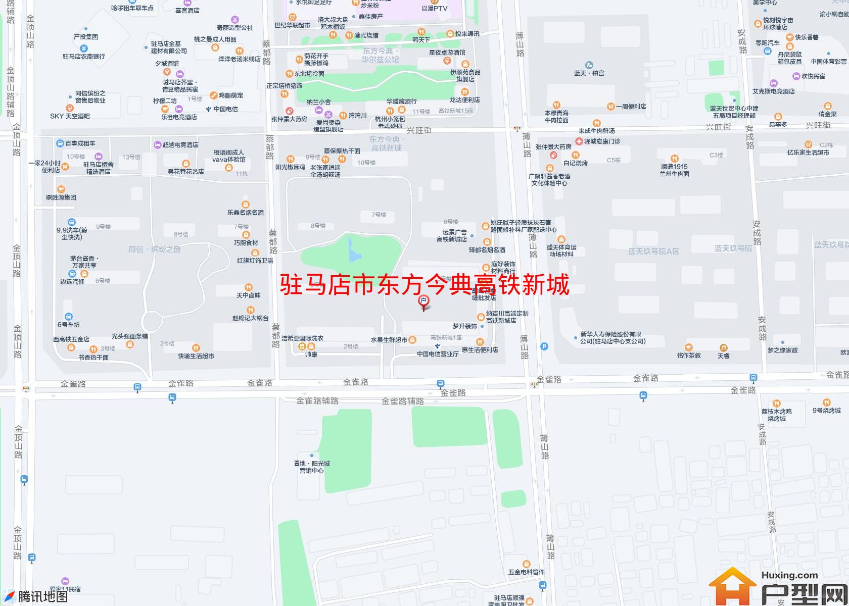 东方今典高铁新城小区 - 户型网