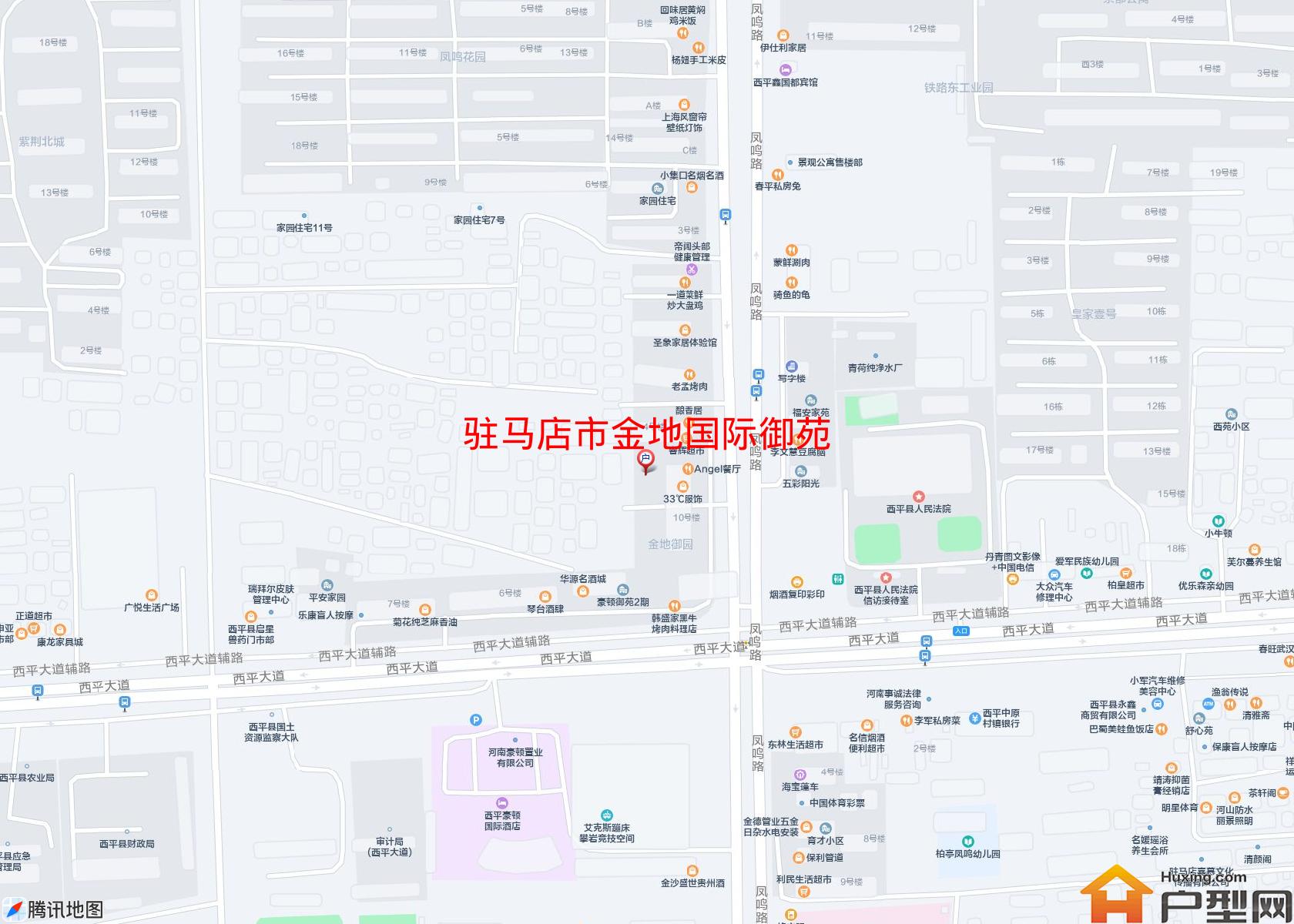 金地国际御苑小区 - 户型网