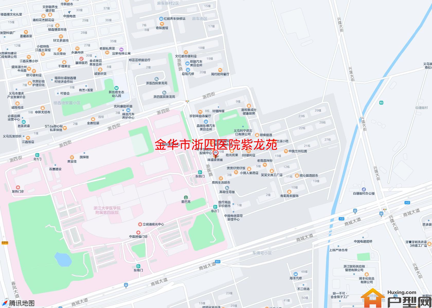浙四医院紫龙苑小区 - 户型网