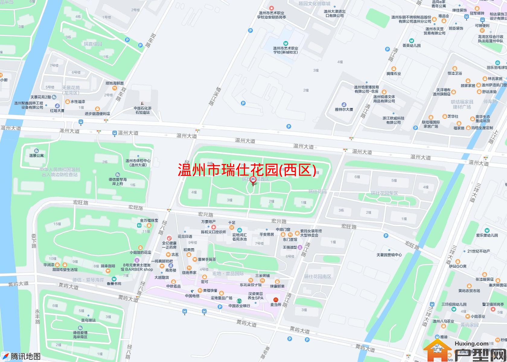 瑞仕花园(西区)小区 - 户型网