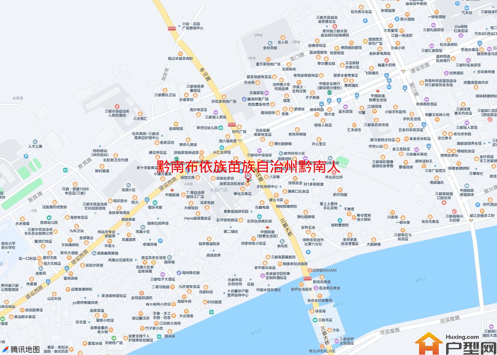 黔南人人乐购物广场小区 - 户型网