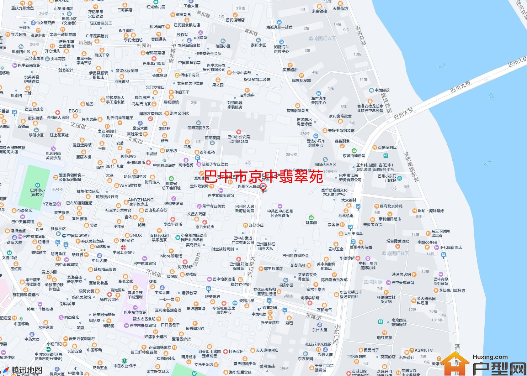 京中翡翠苑小区 - 户型网