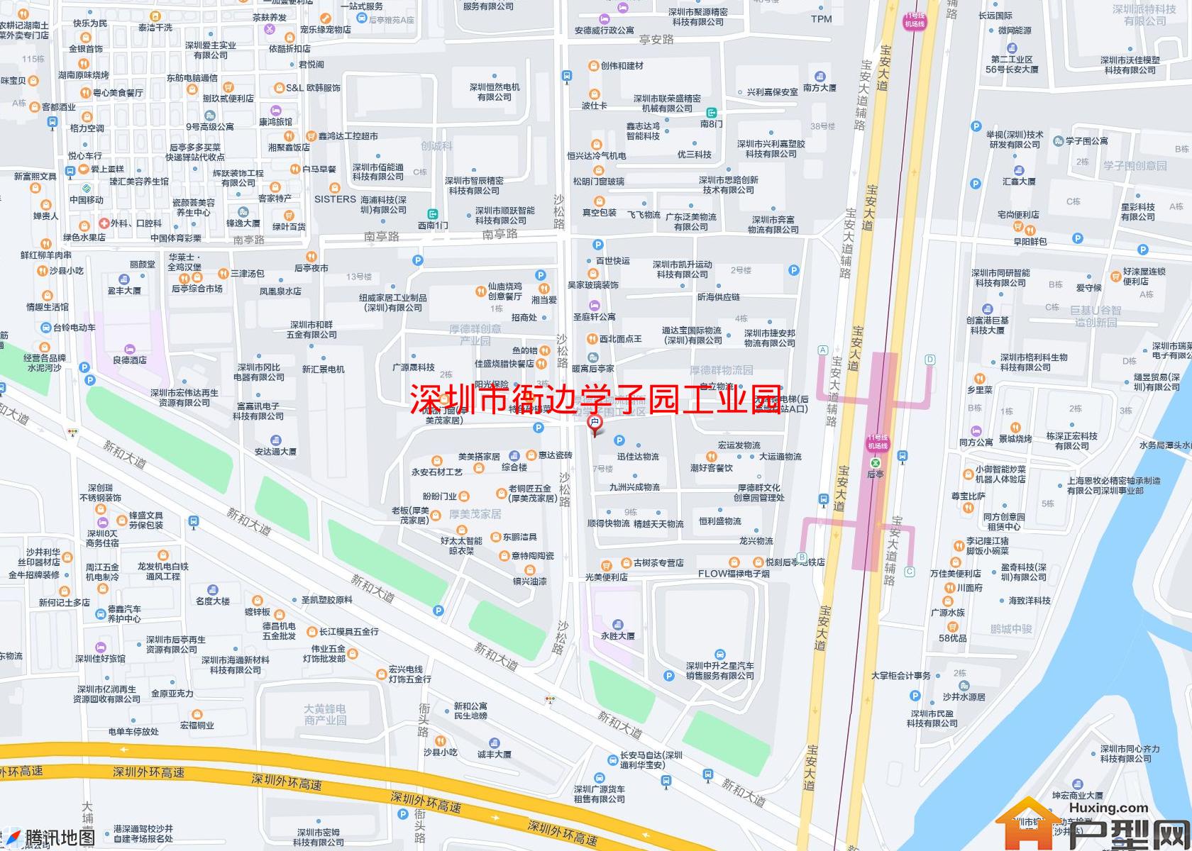 衙边学子园工业园小区 - 户型网