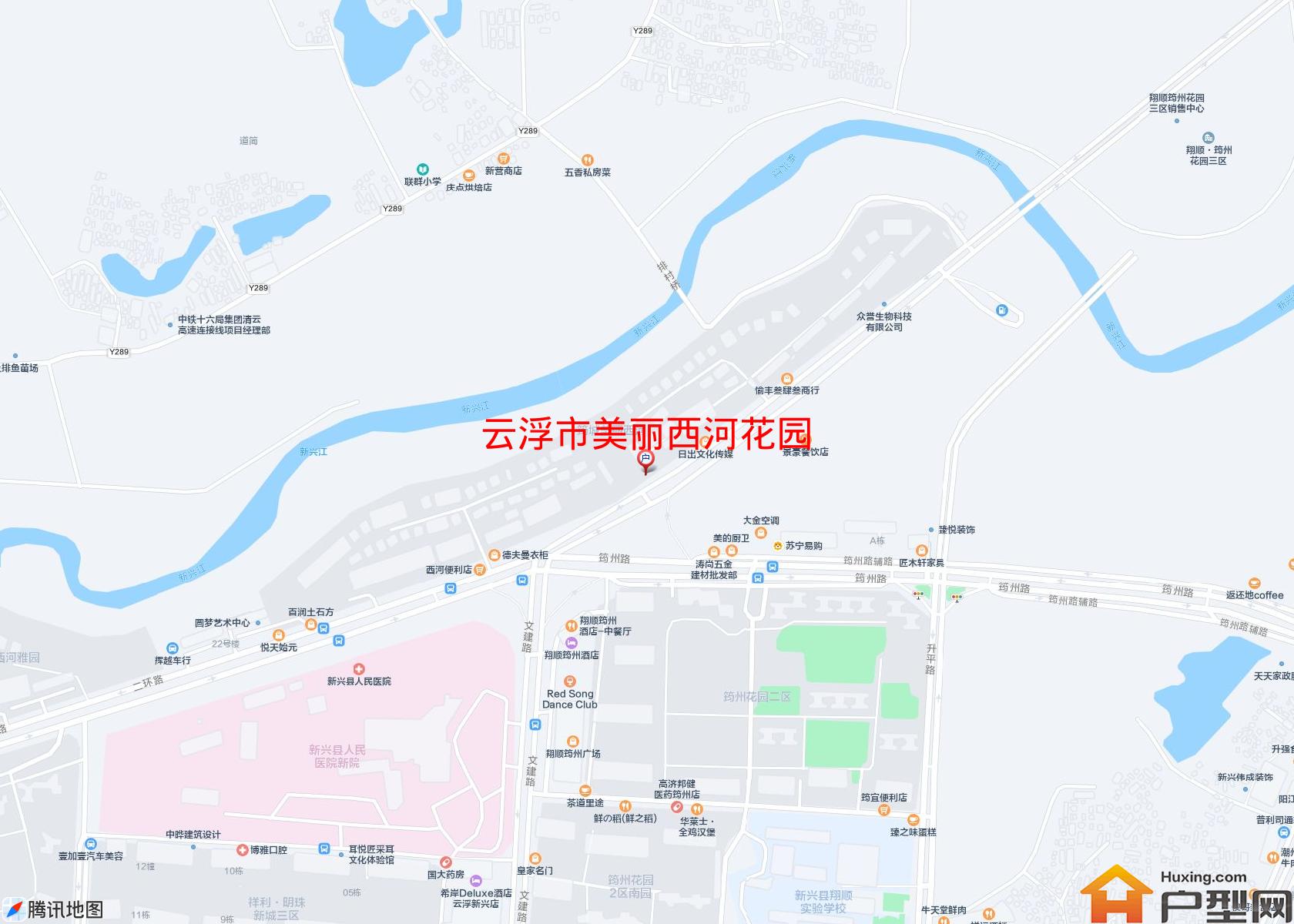 美丽西河花园小区 - 户型网