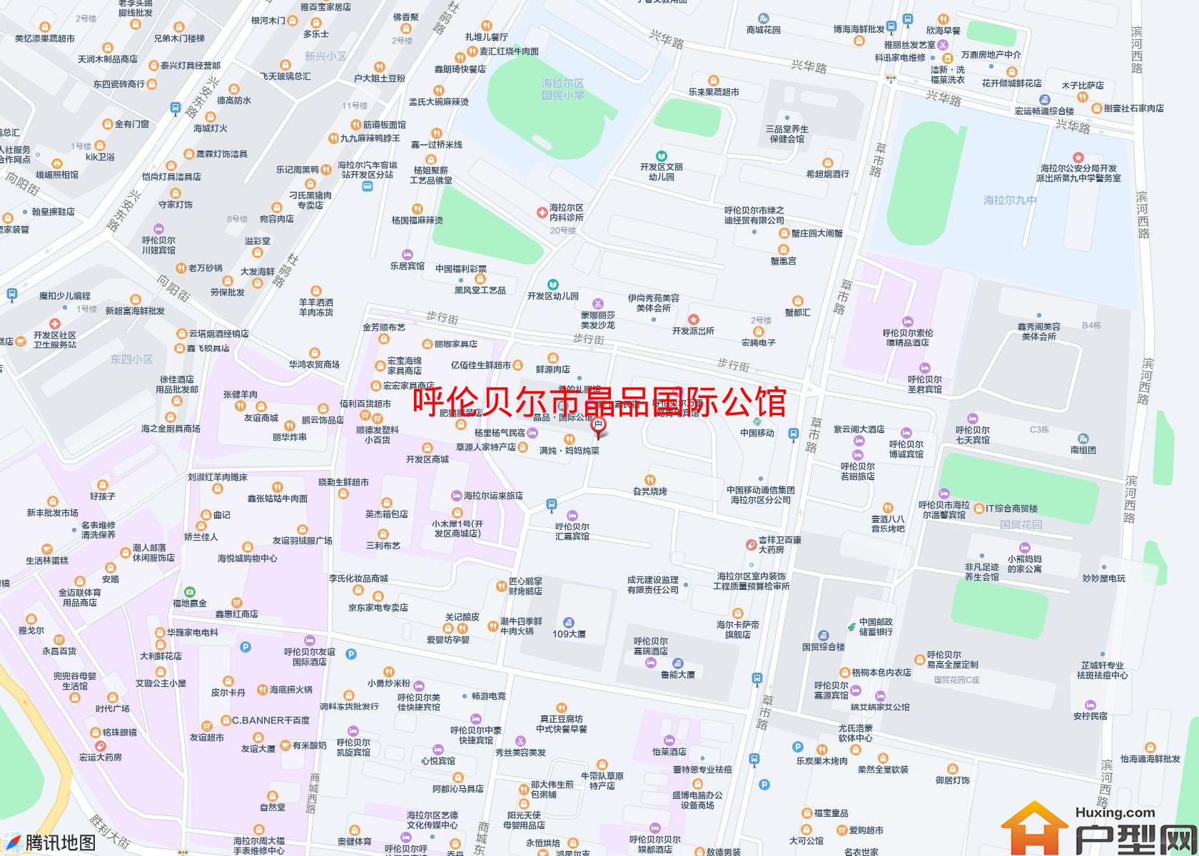 晶品国际公馆小区 - 户型网