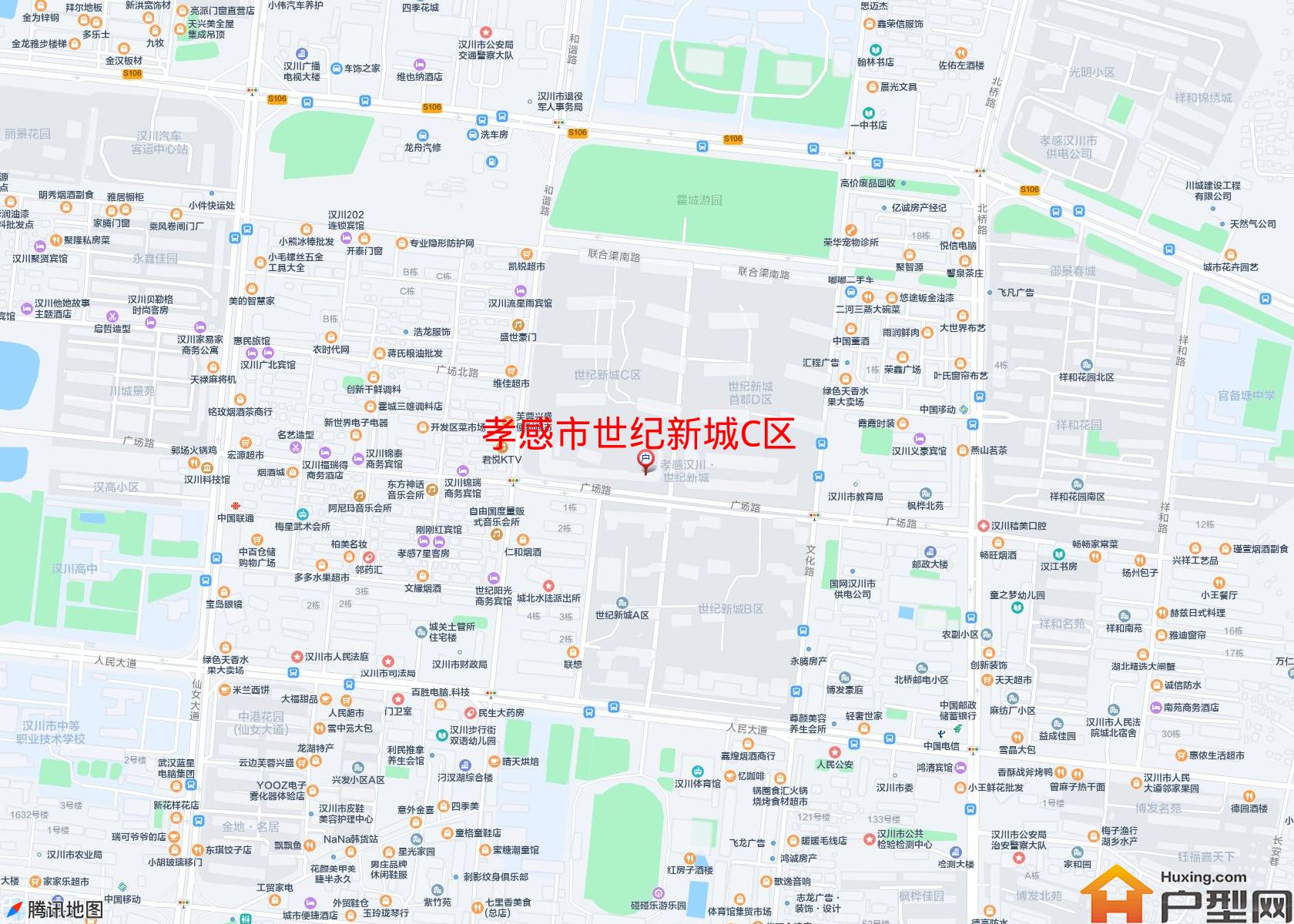 世纪新城C区小区 - 户型网