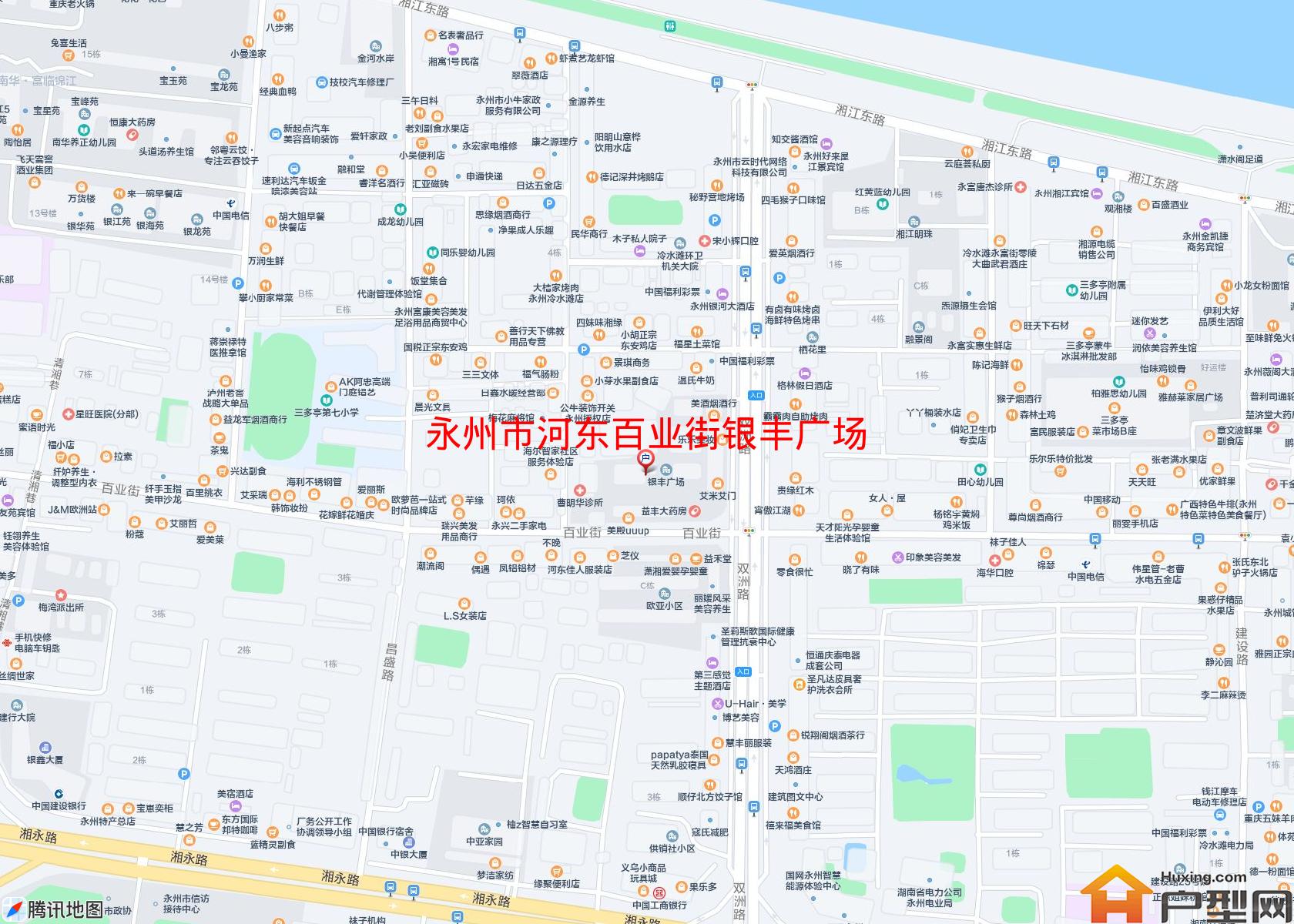 河东百业街银丰广场小区 - 户型网