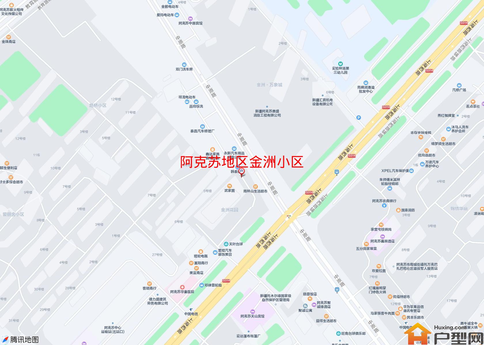 金洲小区小区 - 户型网