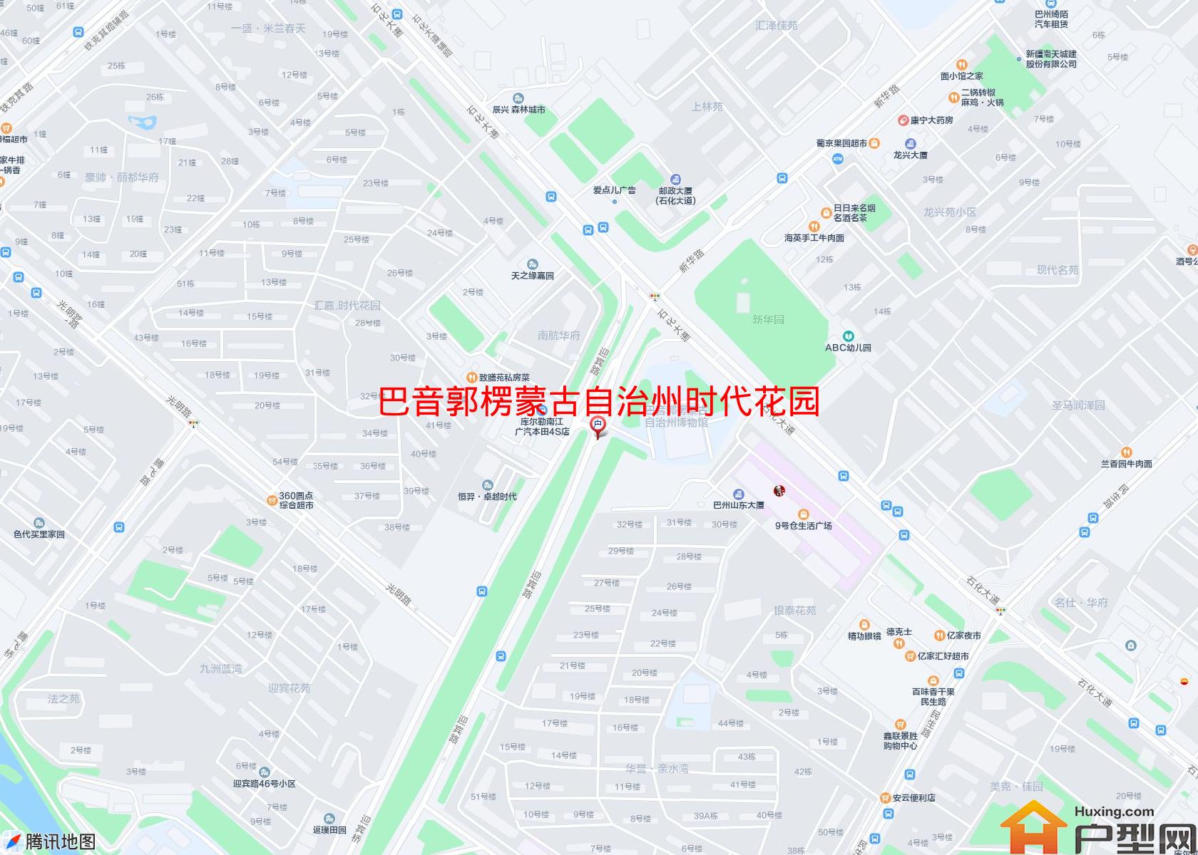 时代花园(石化大道)小区 - 户型网