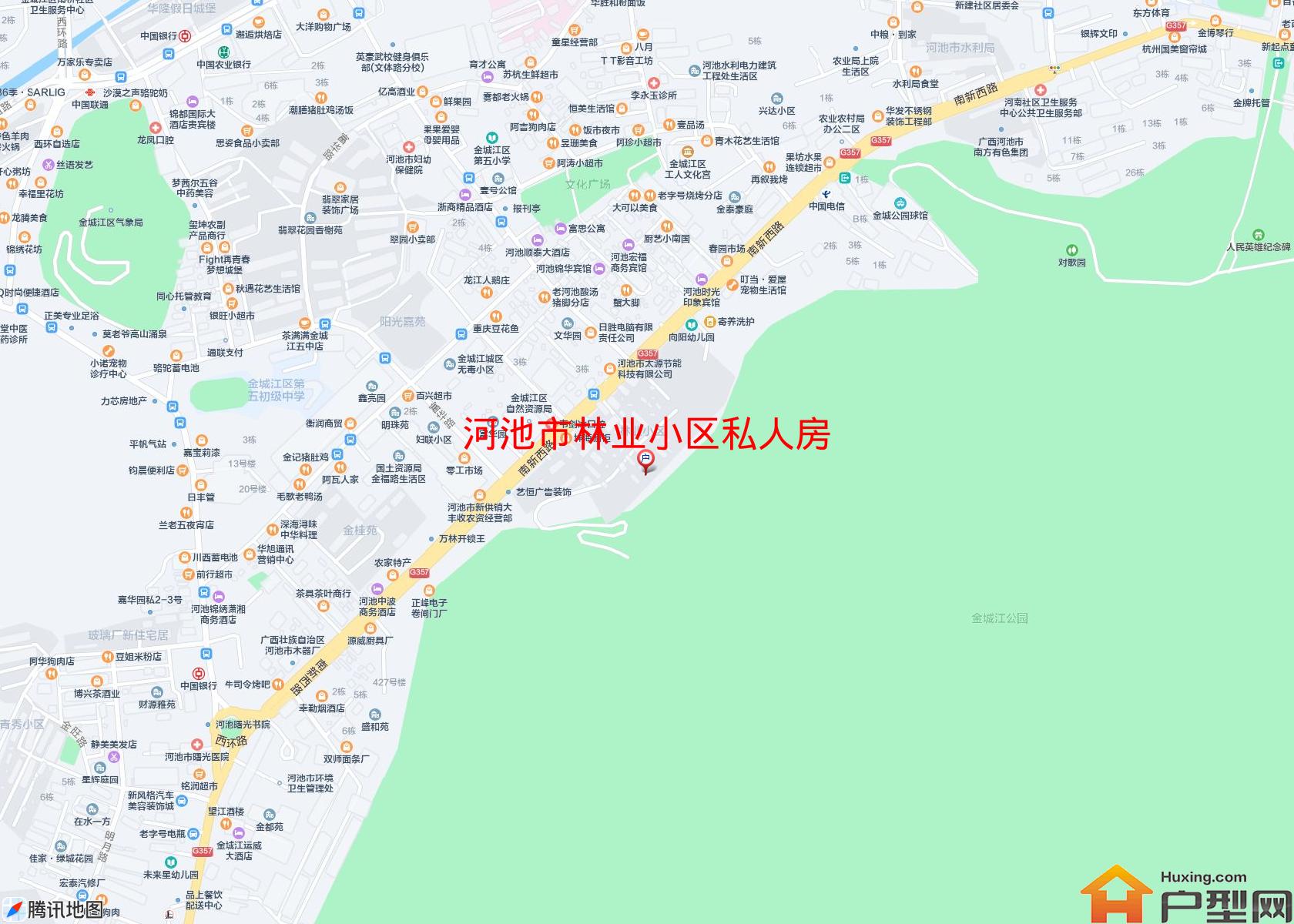 林业小区私人房小区 - 户型网