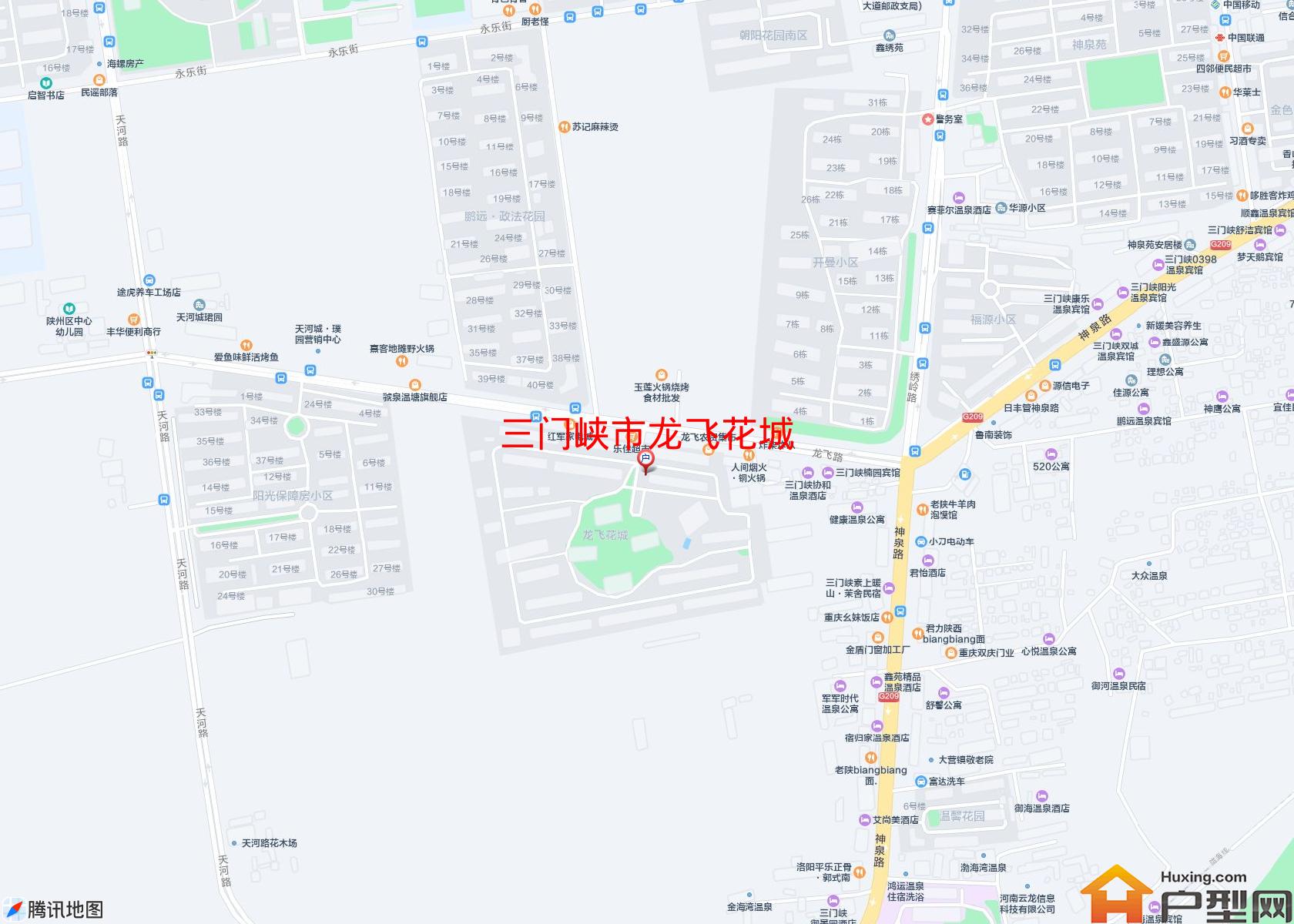 龙飞花城小区 - 户型网