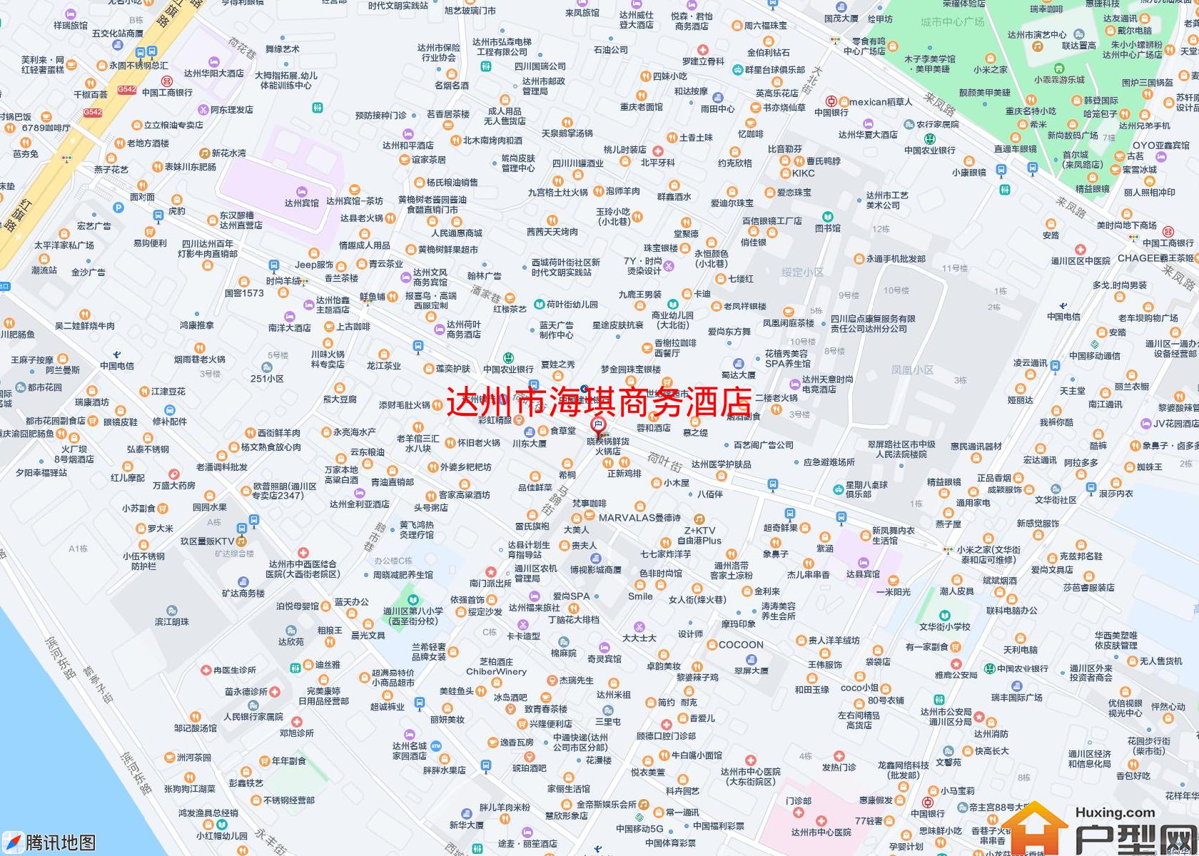 海琪商务酒店小区 - 户型网