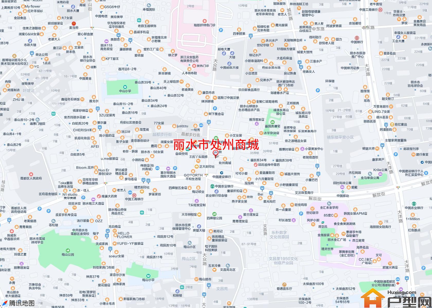 处州商城小区 - 户型网