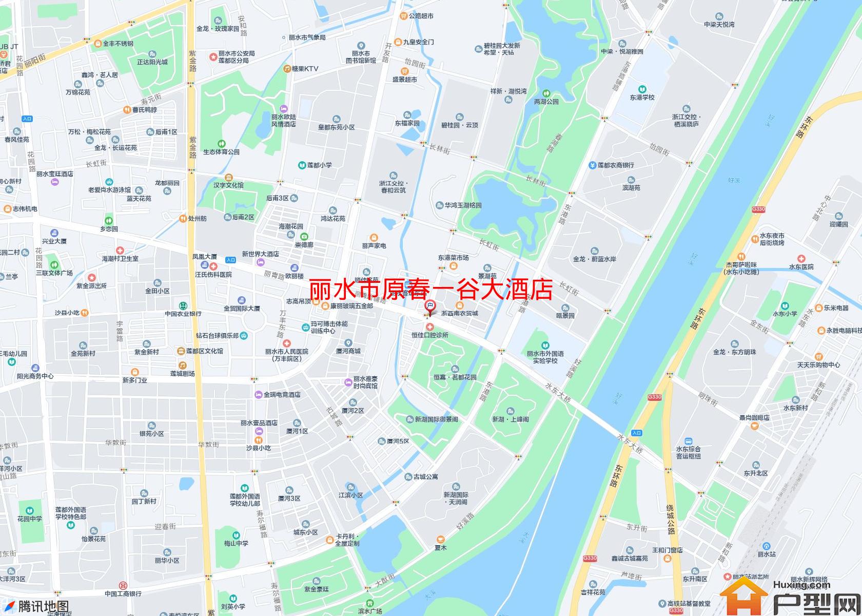 原春一谷大酒店小区 - 户型网