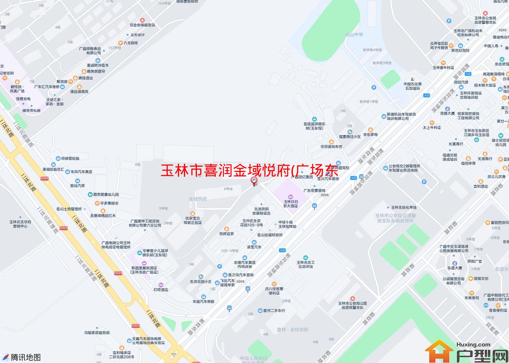 喜润金域悦府(广场东路)小区 - 户型网
