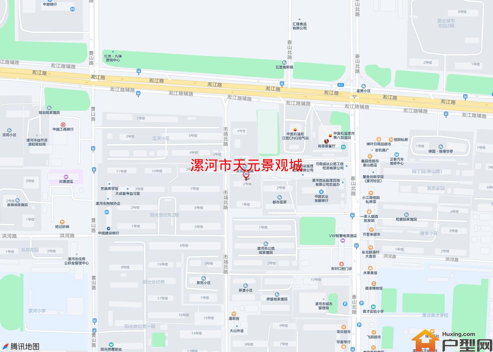 天元景观城小区 - 户型网
