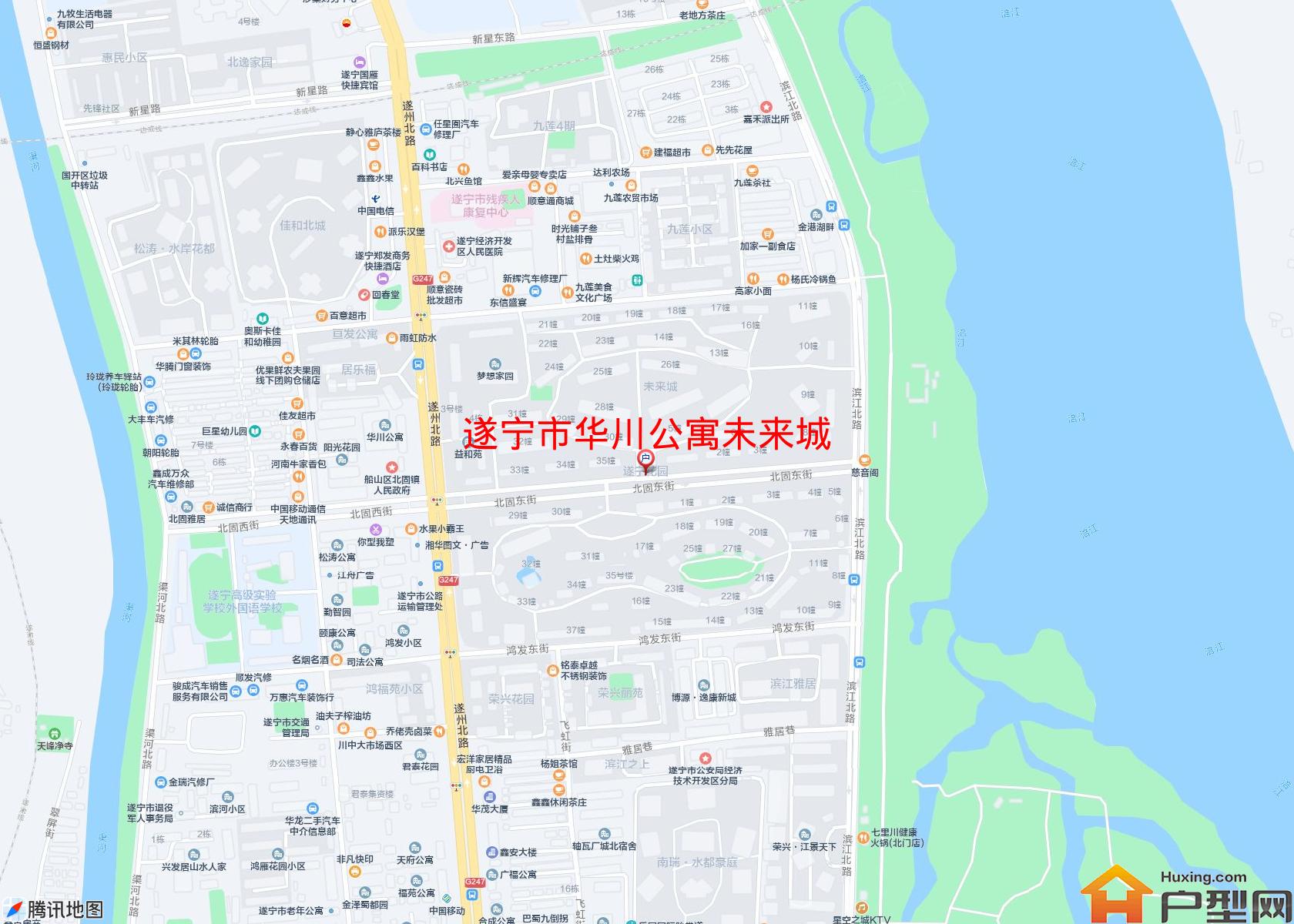 华川公寓未来城小区 - 户型网