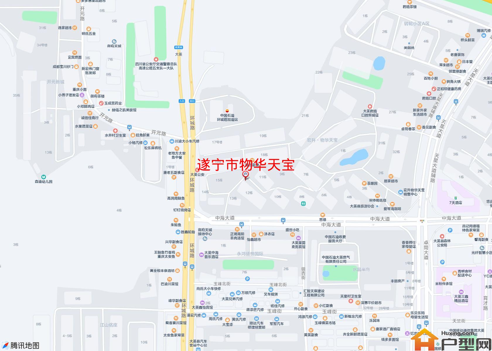 物华天宝小区 - 户型网