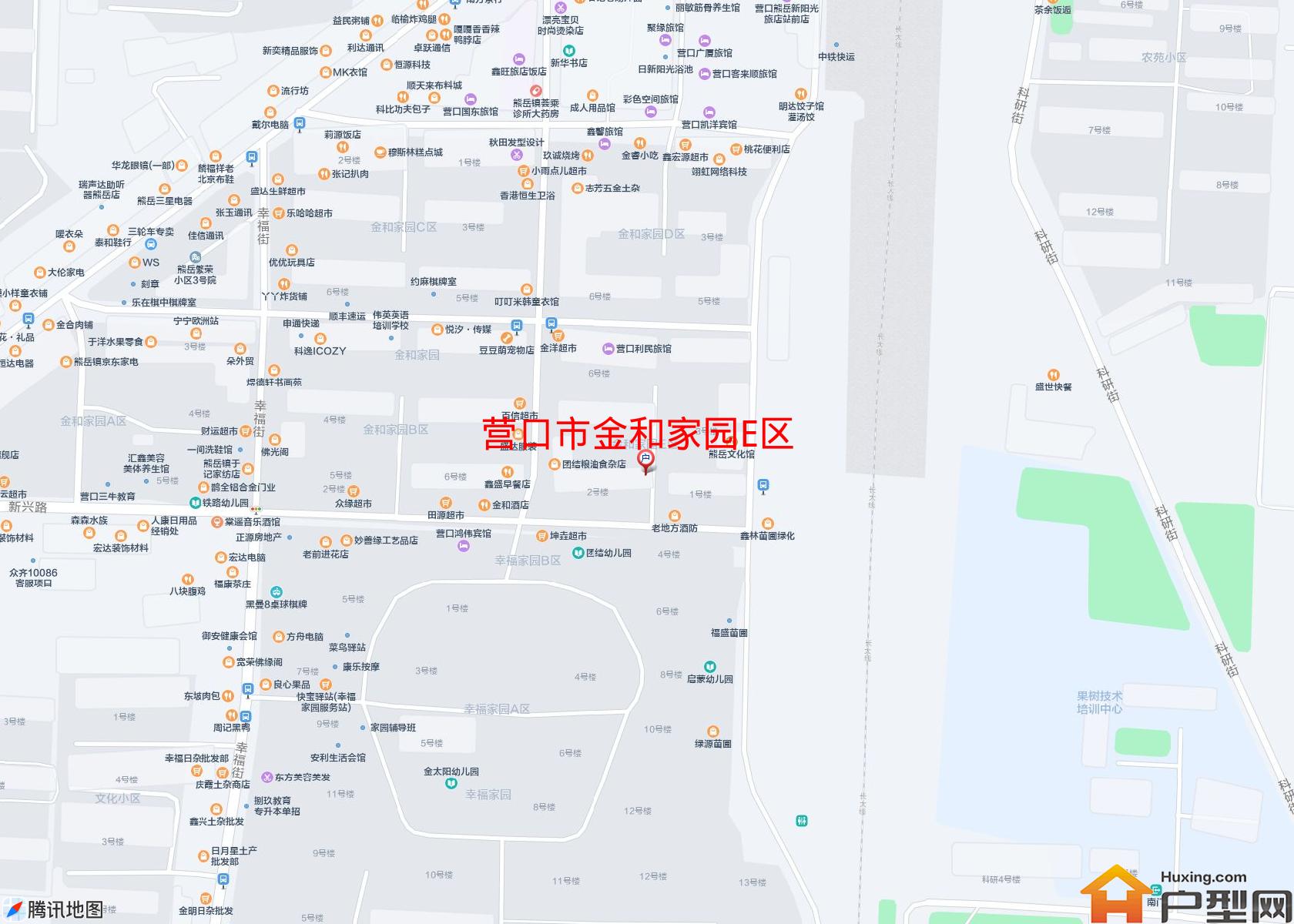 金和家园E区小区 - 户型网