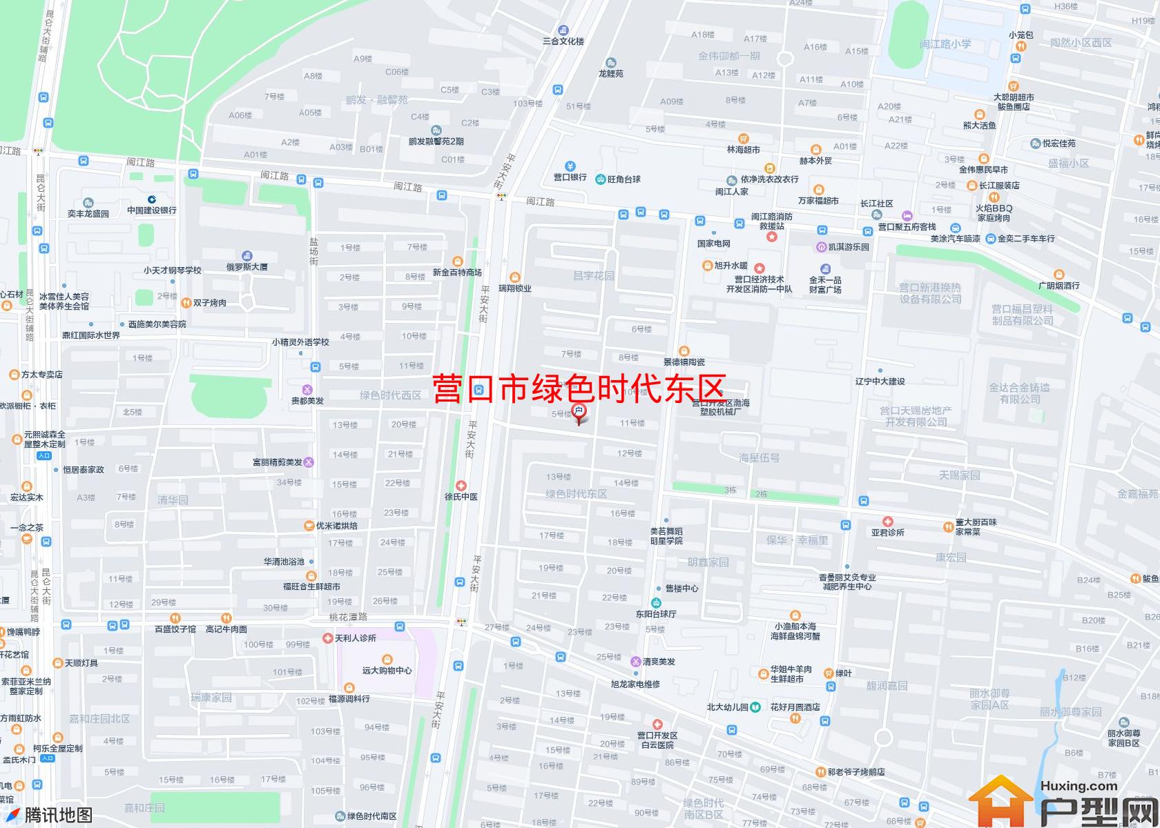 绿色时代东区小区 - 户型网