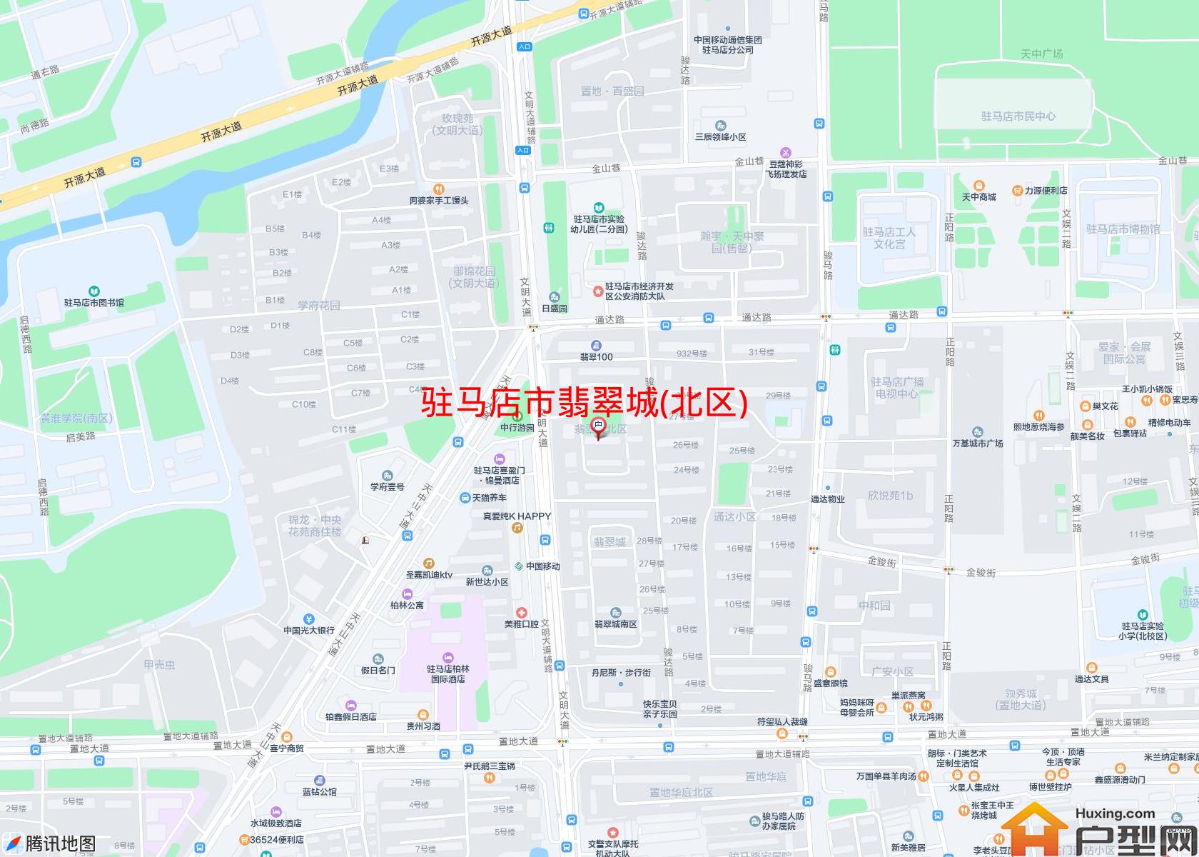 翡翠城(北区)小区 - 户型网