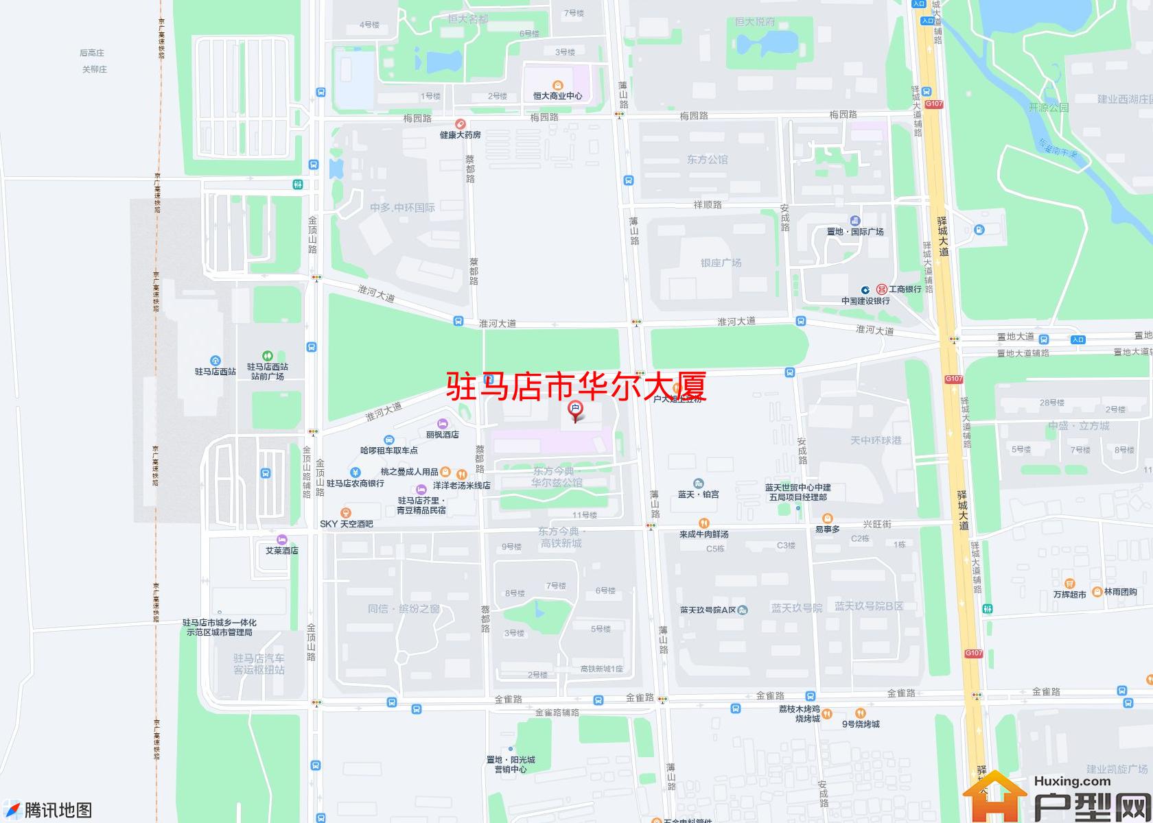 华尔大厦小区 - 户型网
