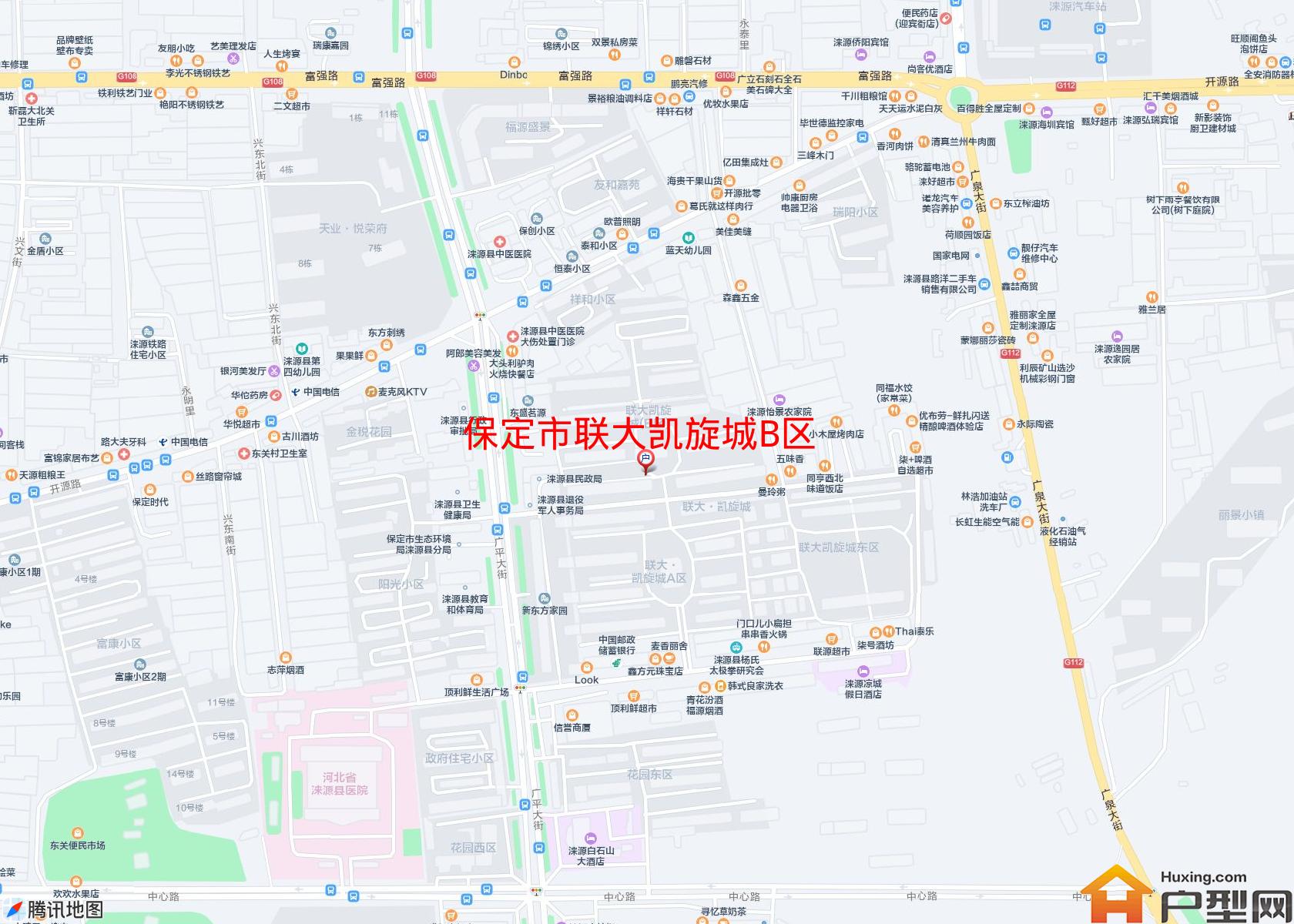 联大凯旋城B区小区 - 户型网