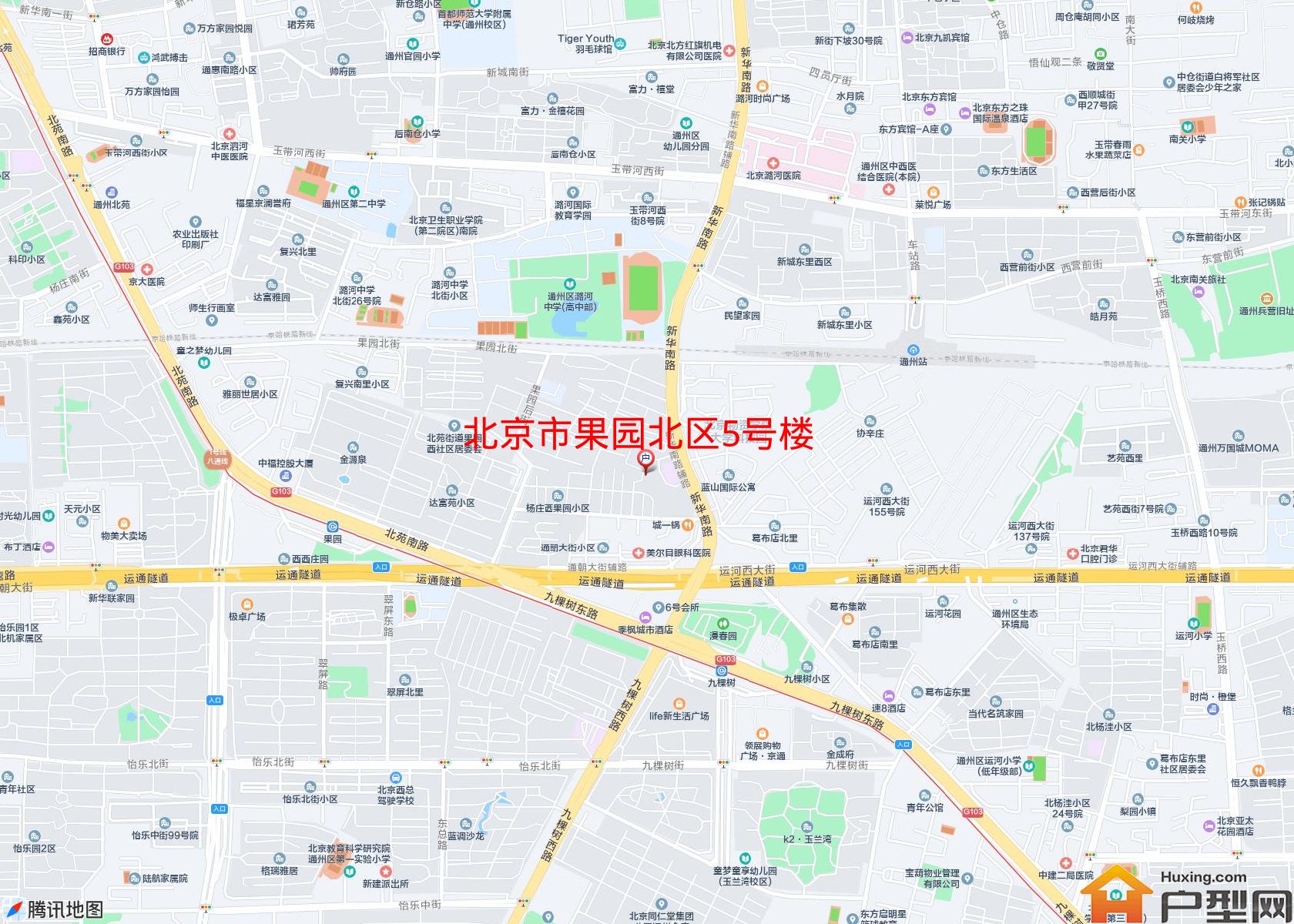 果园北区5号楼小区 - 户型网