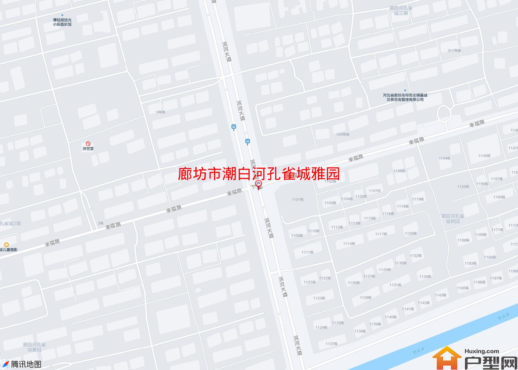 潮白河孔雀城雅园小区 - 户型网