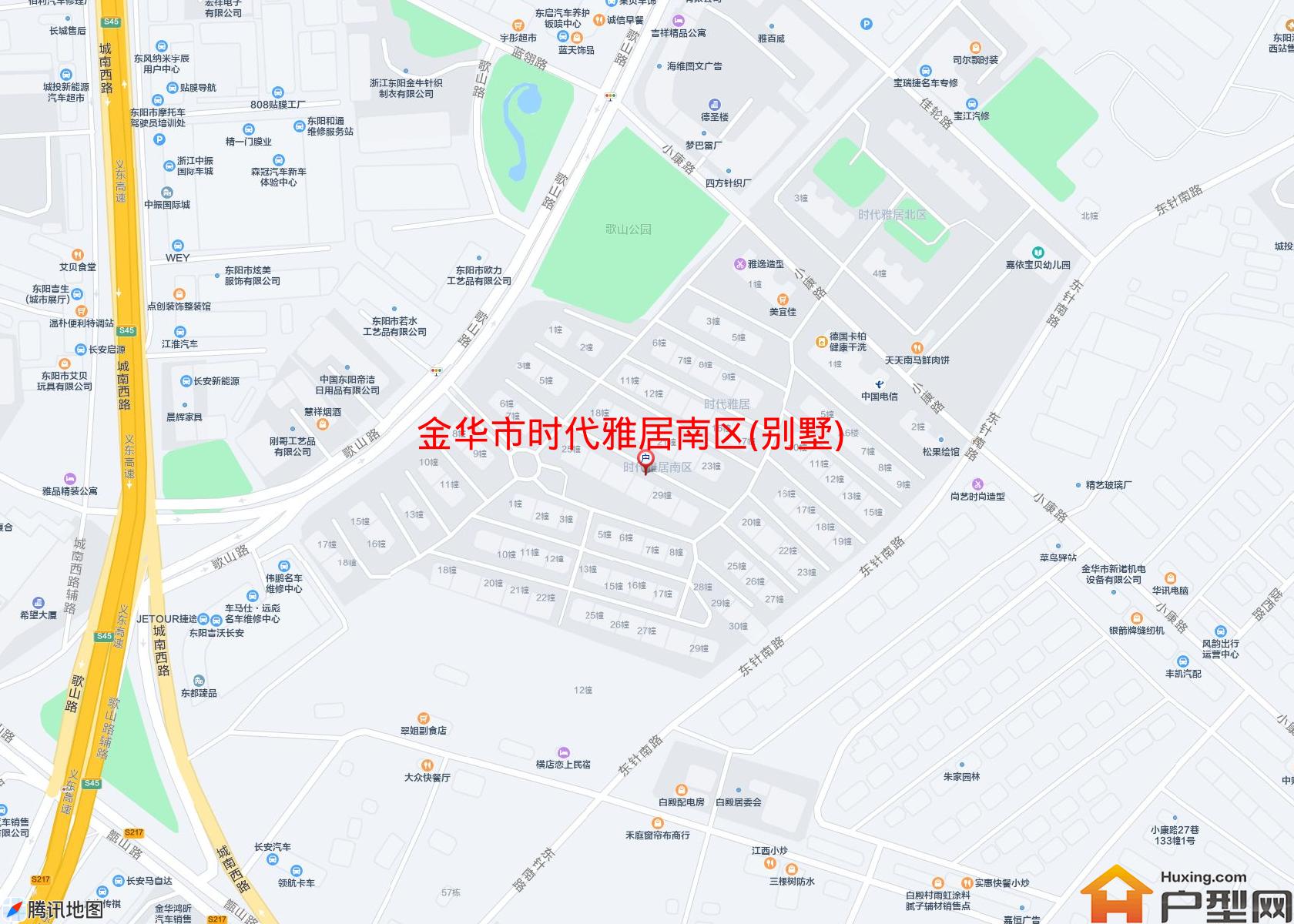 时代雅居南区(别墅)小区 - 户型网