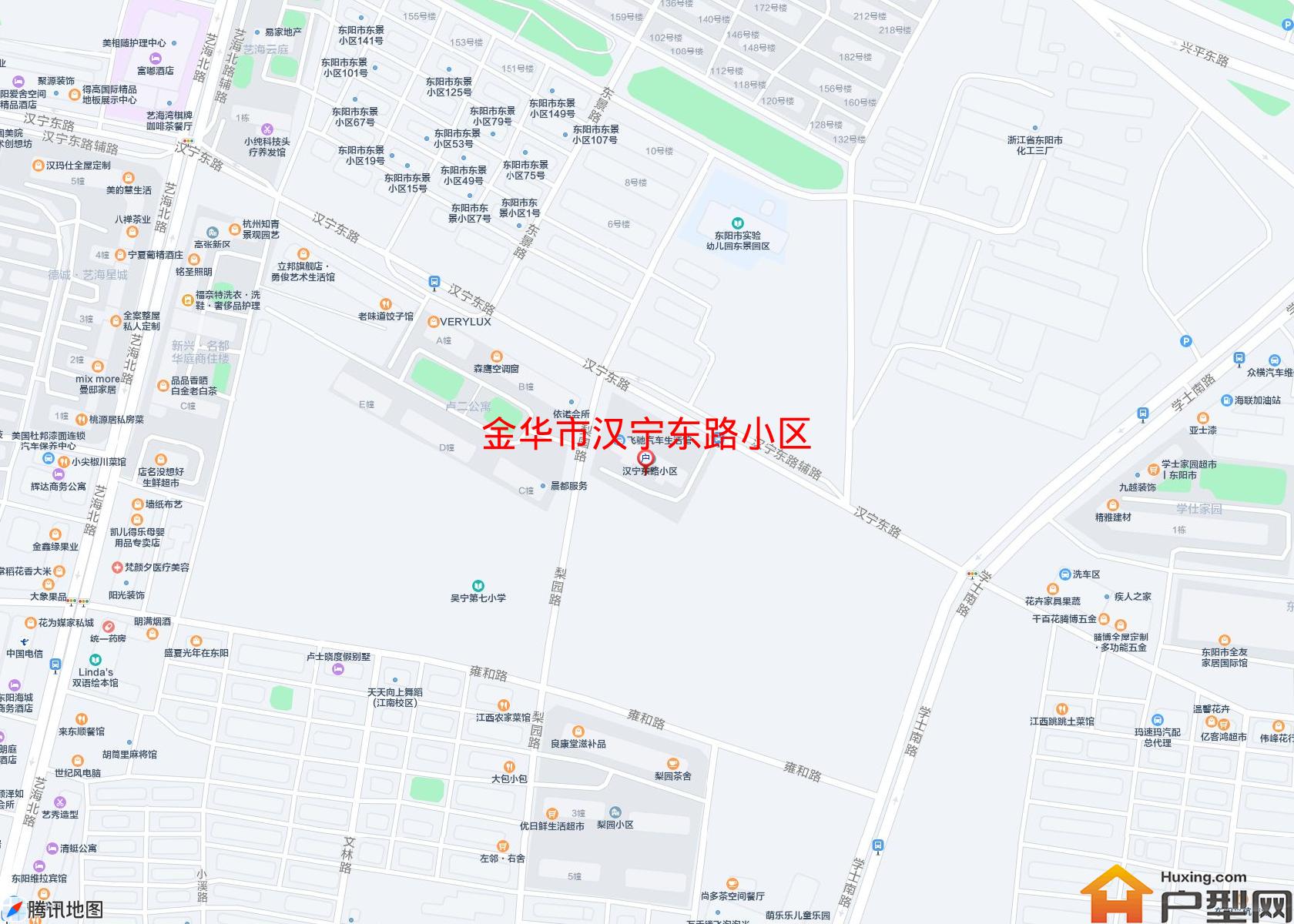 汉宁东路小区小区 - 户型网