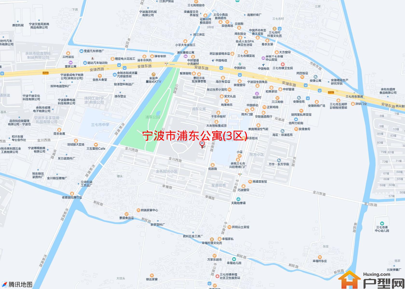 浦东公寓(3区)小区 - 户型网