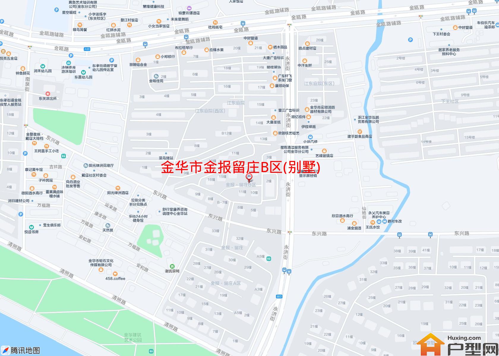 金报留庄B区(别墅)小区 - 户型网