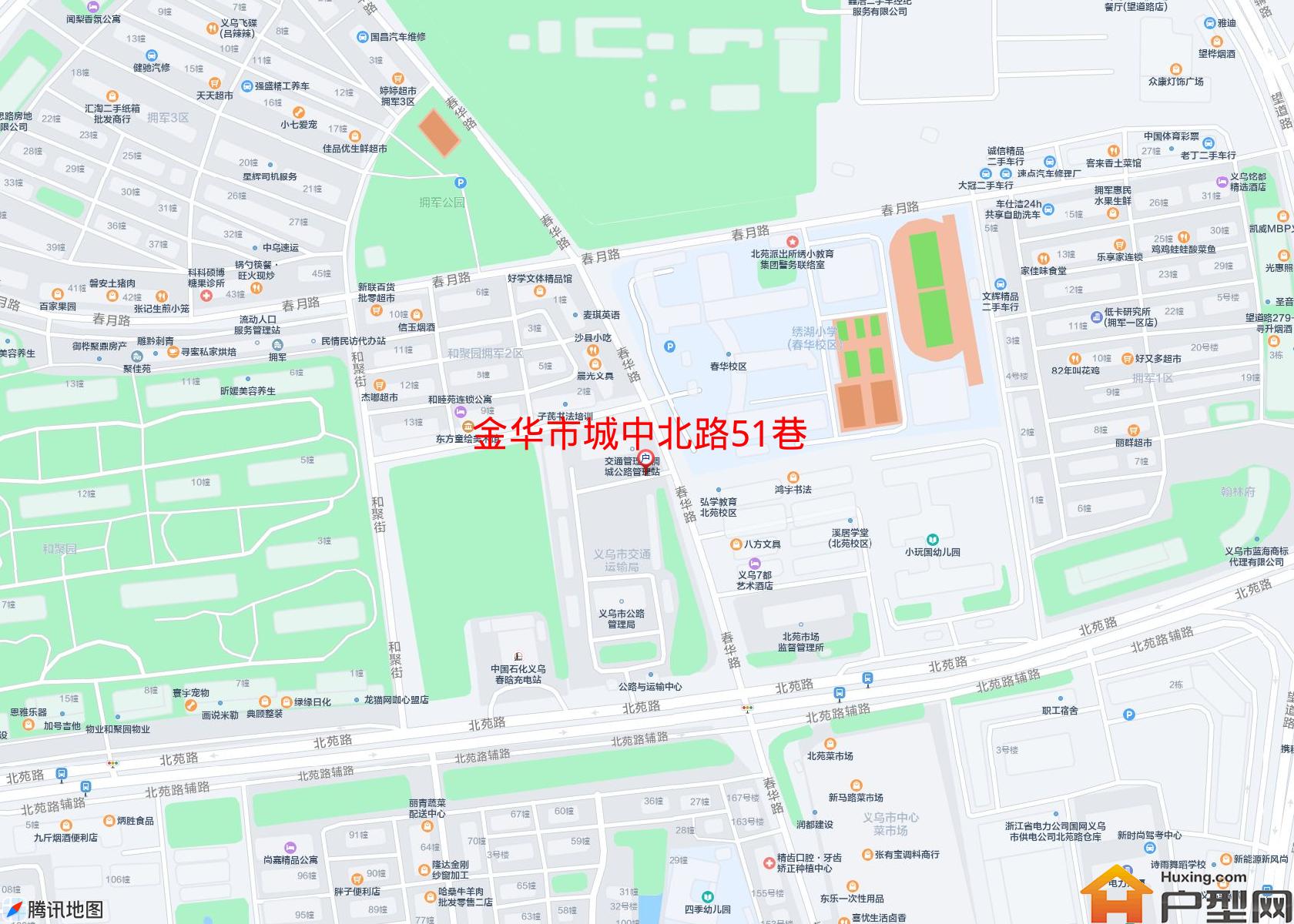 城中北路51巷小区 - 户型网