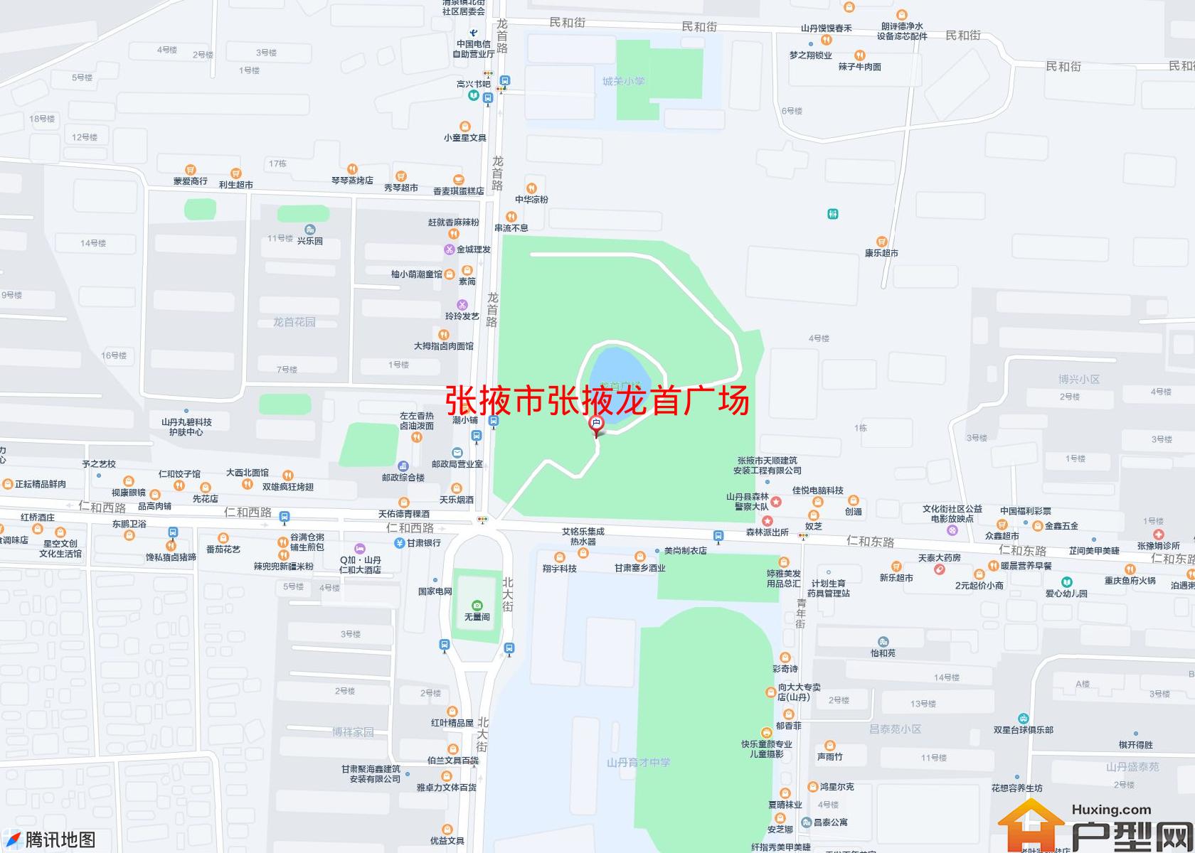 张掖龙首广场小区 - 户型网