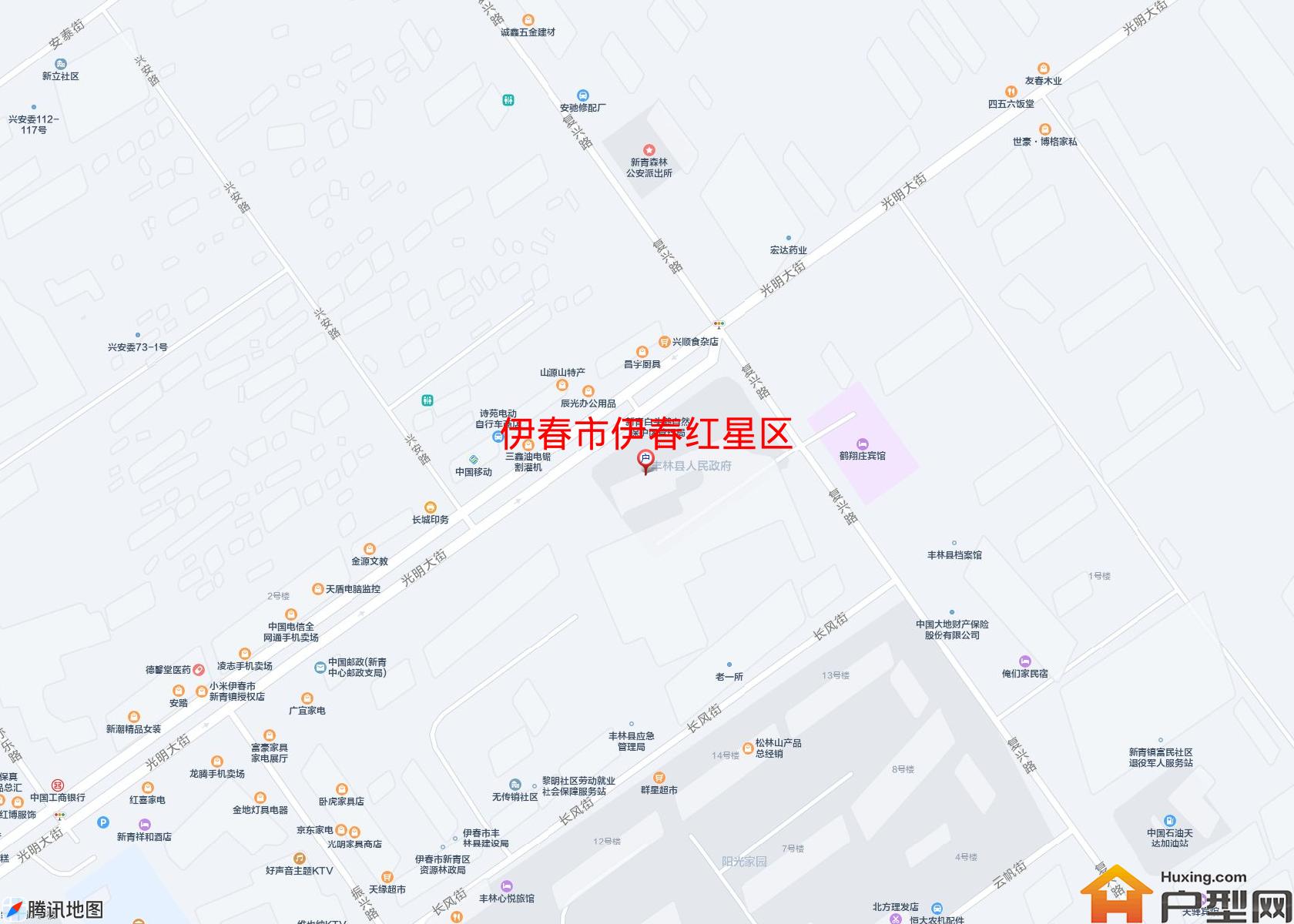 伊春红星区小区 - 户型网