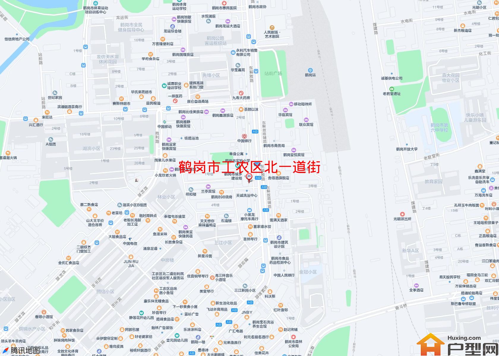 工农区北一道街小区 - 户型网